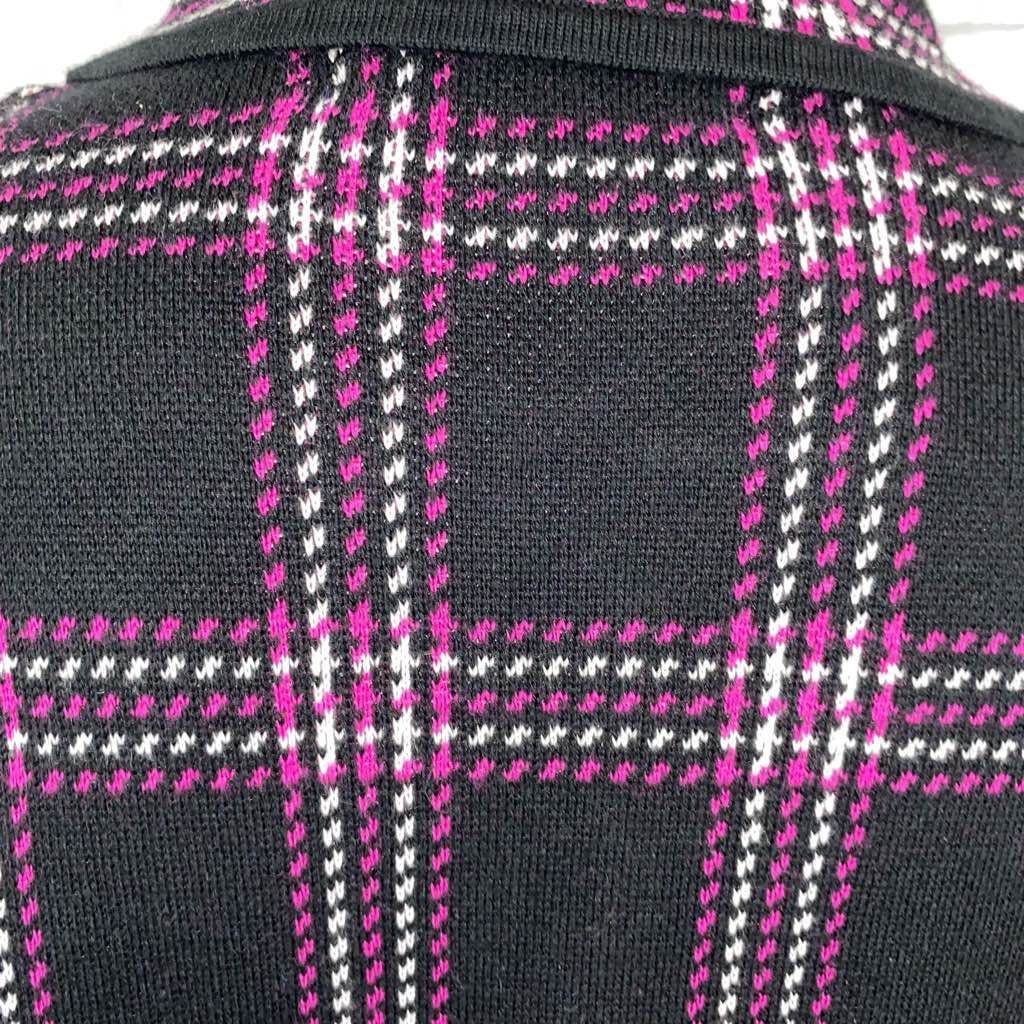 Jones New York Jones New York women L new w/tags signature plaid sweater bu Size L / US 10 / IT 46 - 10 Thumbnail