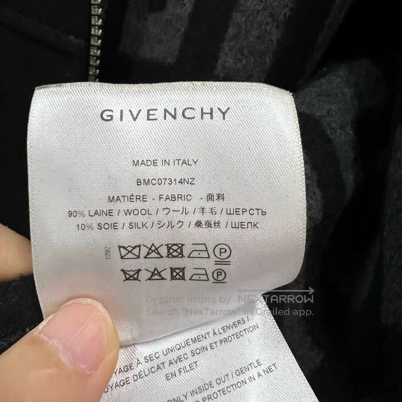 Givenchy Givenchy Wool and Silk Hooded Knit Jacket Size US S / EU 44-46 / 1 - 3 Thumbnail