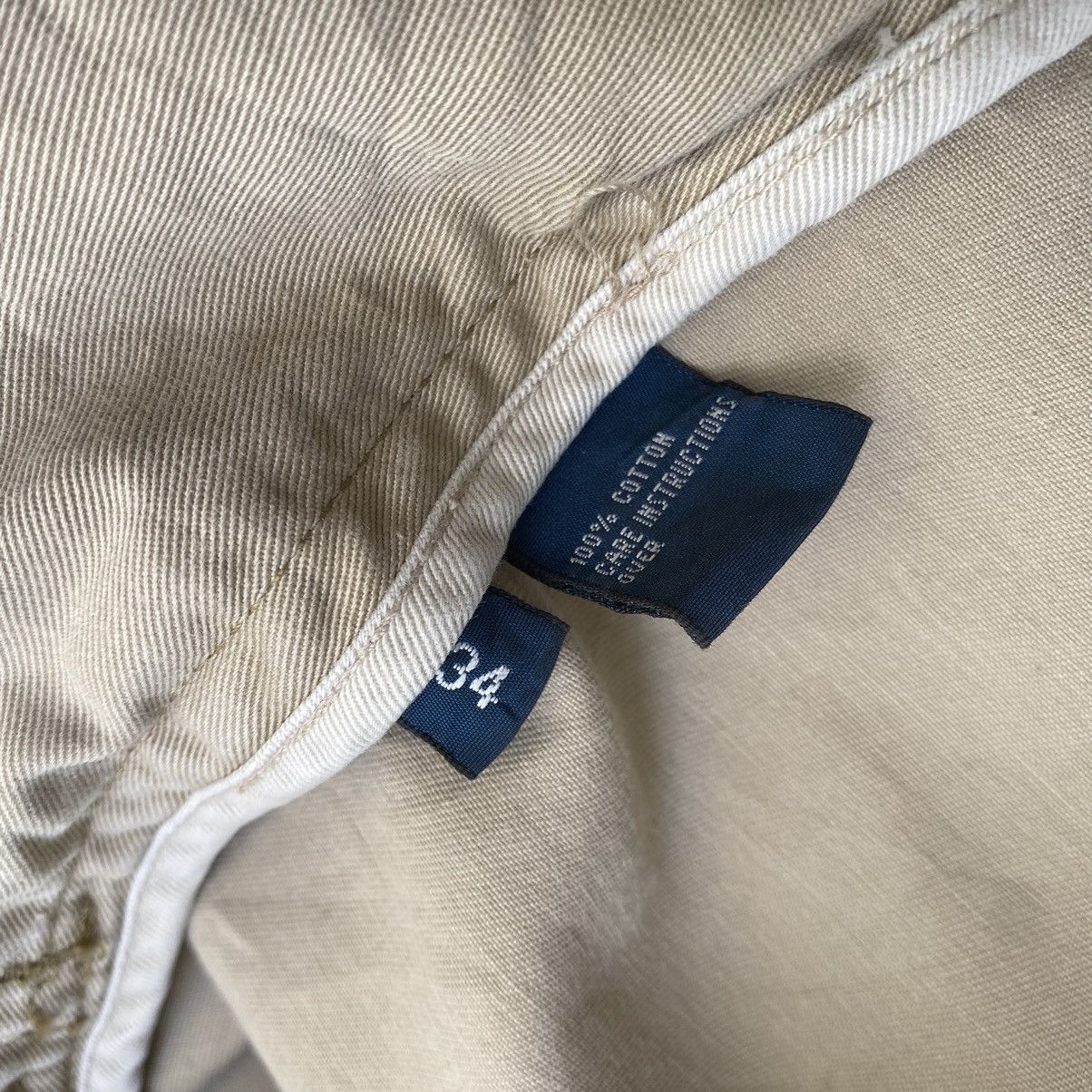 RRL Ralph Lauren Vintage Polo Ralph Lauren RRL Heavy Baggy Cargo Shorts Jorts Size US 34 / EU 50 - 6 Thumbnail