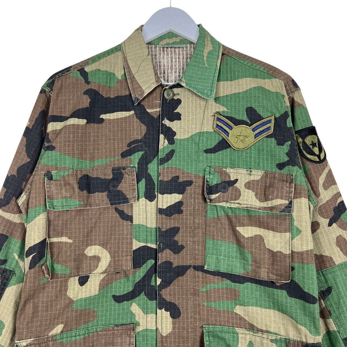 Woodlands 🔥 ROTCHO BDU RIPSTOP CAMO JACKET Size US S / EU 44-46 / 1 - 3 Thumbnail