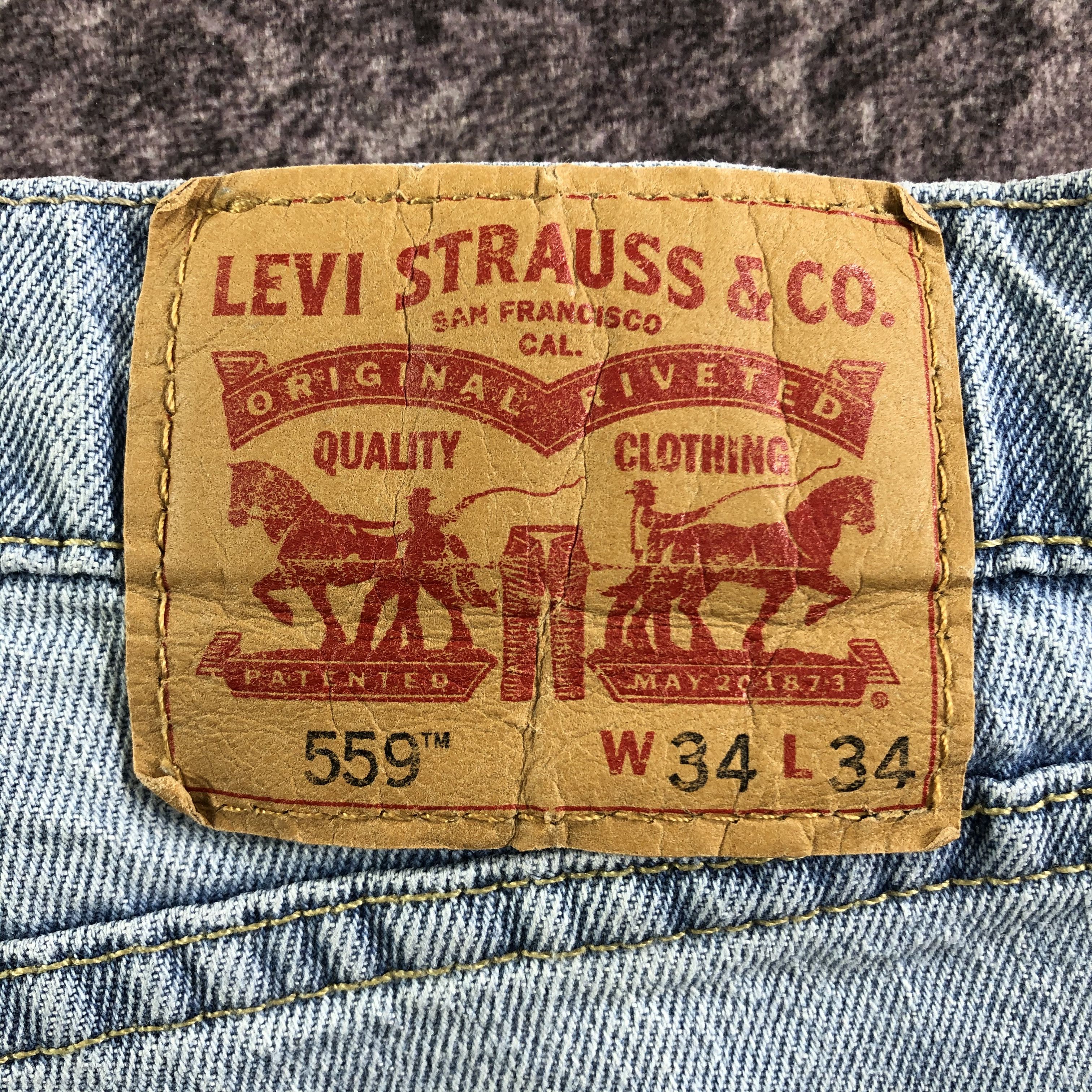 Levi's × Vintage Vintage Light Wash Levis 559 Jeans-JM3362 Size US 36 / EU 52 - 5 Thumbnail