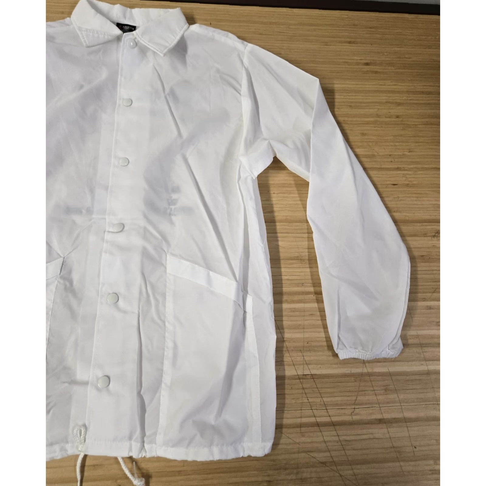 Vintage VINTAGE Aristo Jac Hilton Jacket Mens M White Sierra Sid's Poker Room 80s USA Windbreaker Casual Travel Size US M / EU 48-50 / 2 - 2 Thumbnail