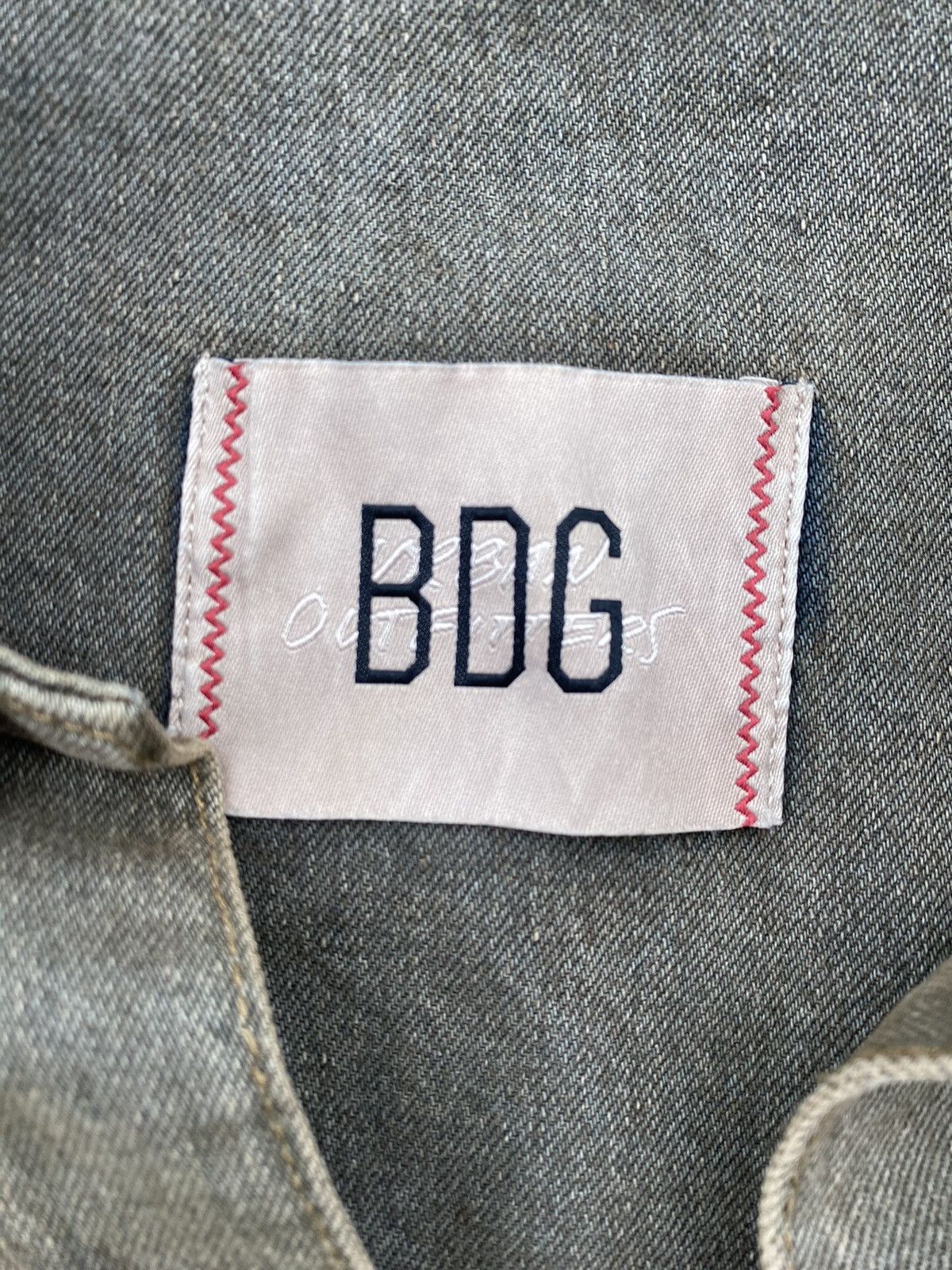 Vintage Brown Distressed Denim Jacket Size US M / EU 48-50 / 2 - 7 Thumbnail