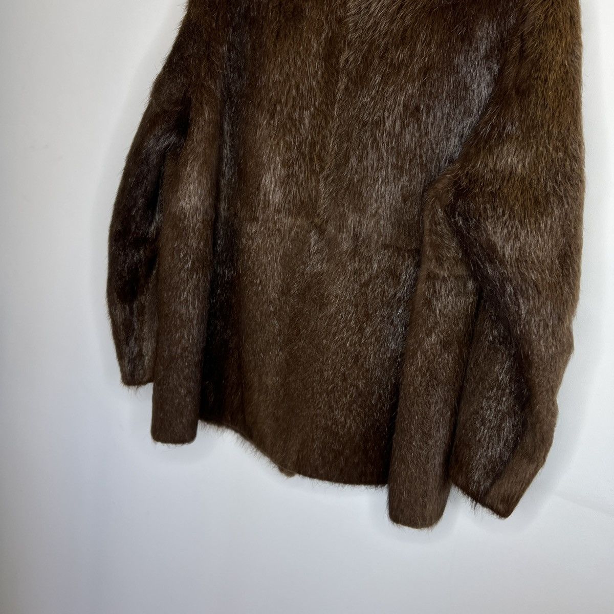 Vintage 90s Vintage Real Rabbit Fur Coat Jacket Heavy Opium Punk Y2K Size US M / EU 48-50 / 2 - 9 Thumbnail