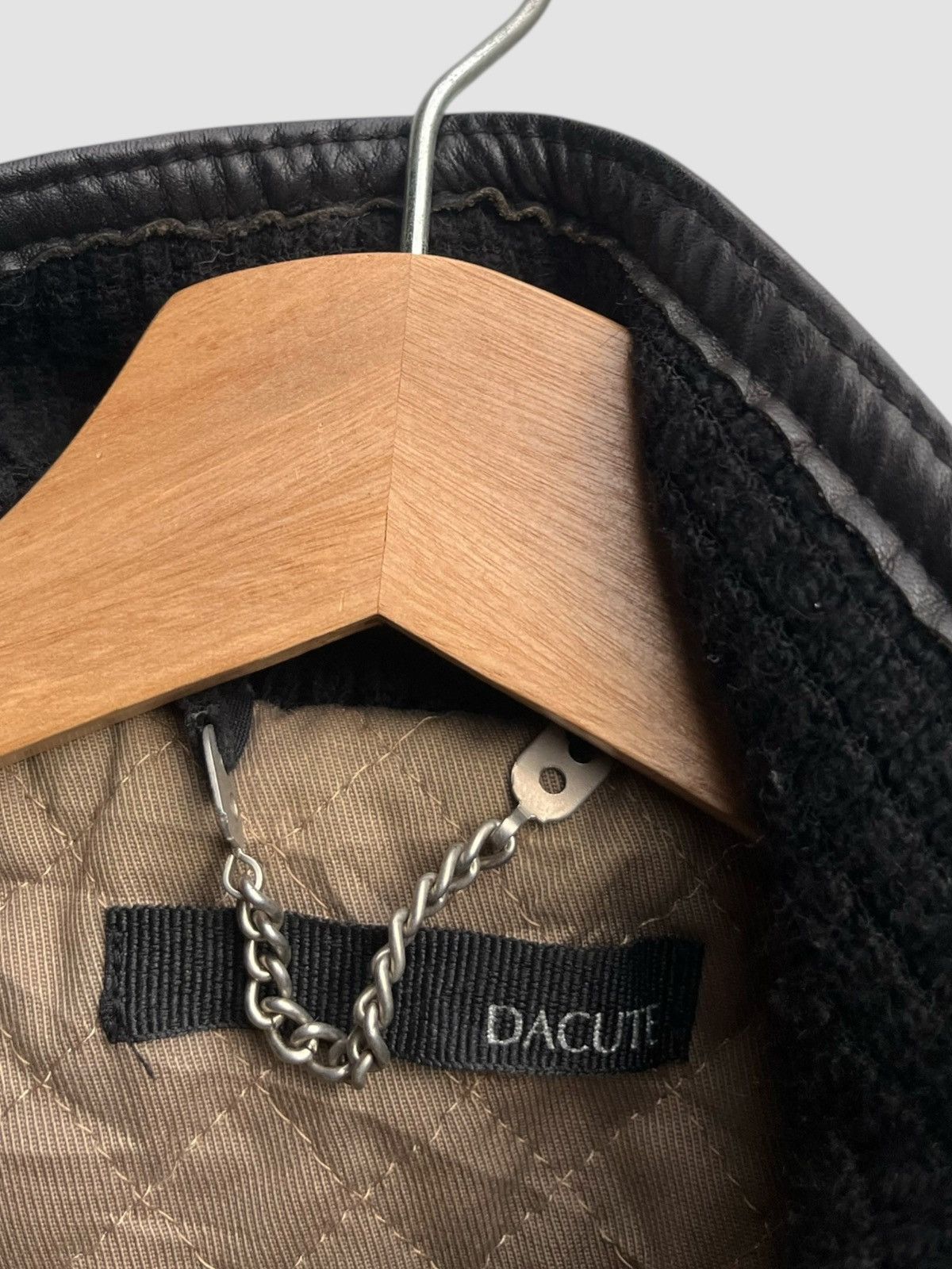 Dacute Dacute Ribbed Crop Leather Jacket Made in Italy Size US M / EU 48-50 / 2 - 11 Thumbnail