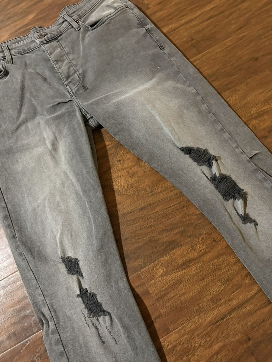 Ksubi Ksubi Gray Denim Jeans Size US 36 / EU 52 - 6 Thumbnail