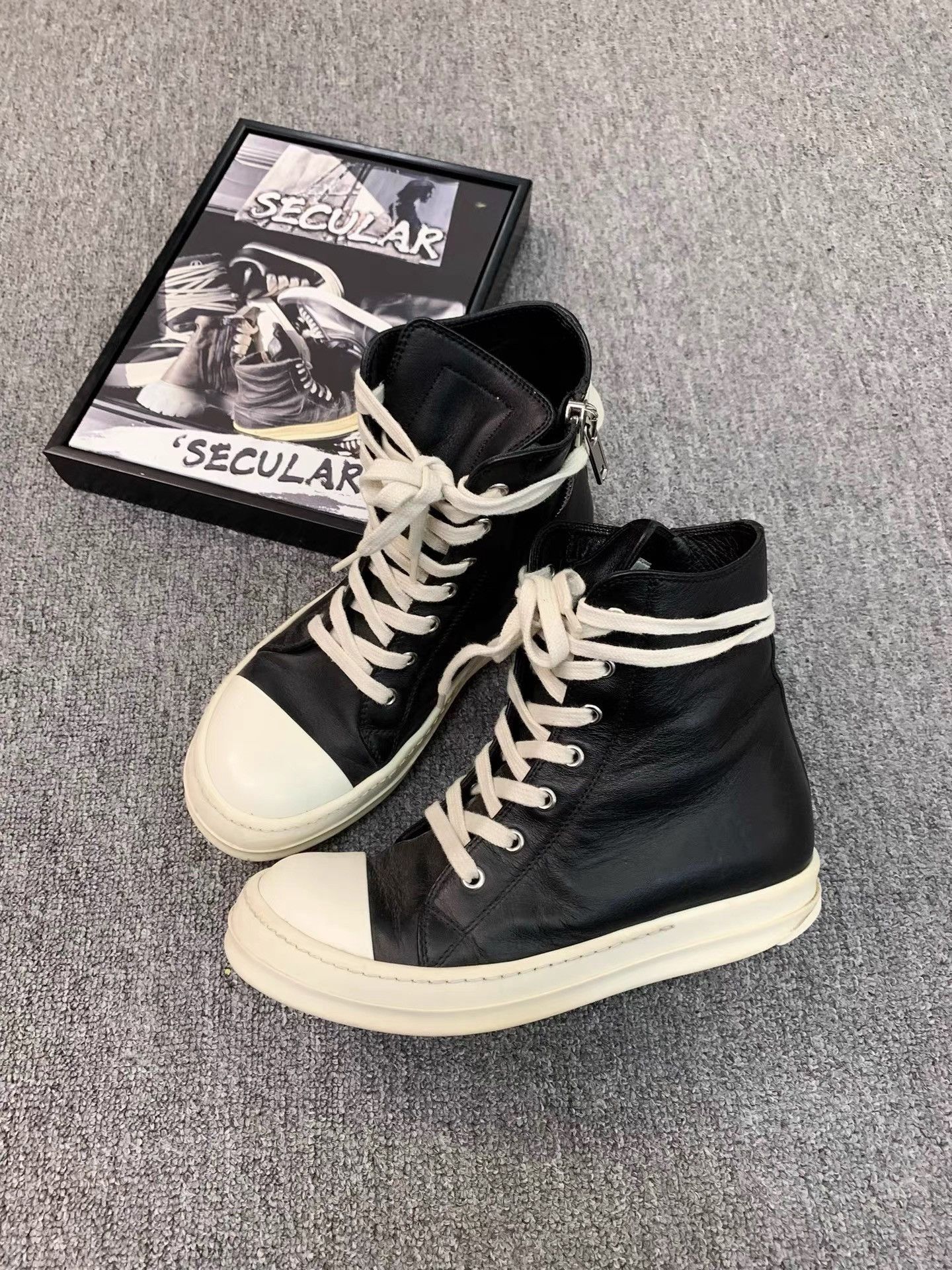 Rick Owens Rick Owens Mainline Leather Shoes K34 Size US 6.5 / IT 36.5 - 4 Thumbnail