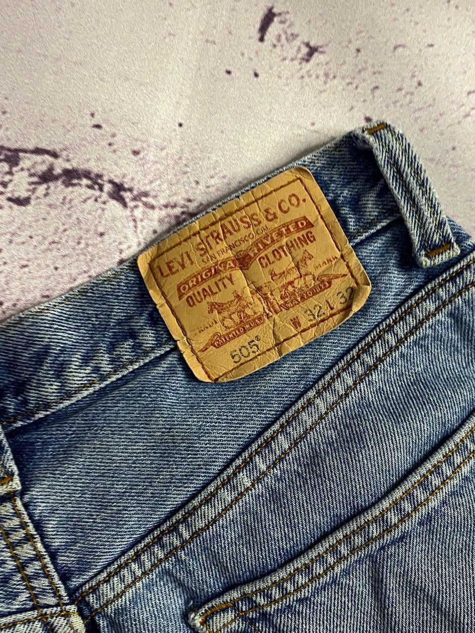 Levi's Vintage Clothing Vintage Levi's 505 Regular Fit Light Blue Denim Jeans 32*32 Size 32" / US 10 / IT 46 - 2 Thumbnail