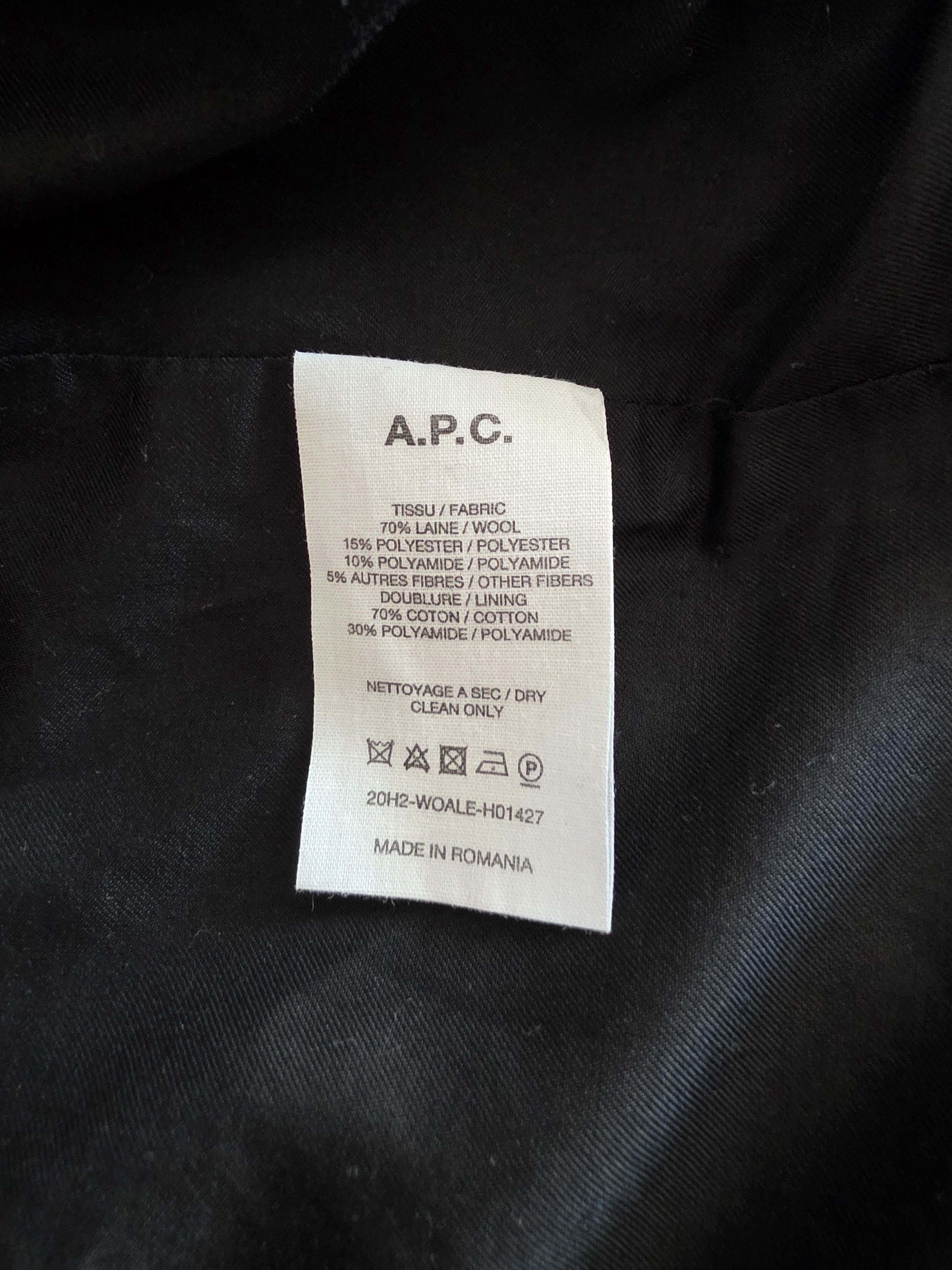 A.P.C. APC Duffle Coat - Navy Size US S / EU 44-46 / 1 - 5 Thumbnail