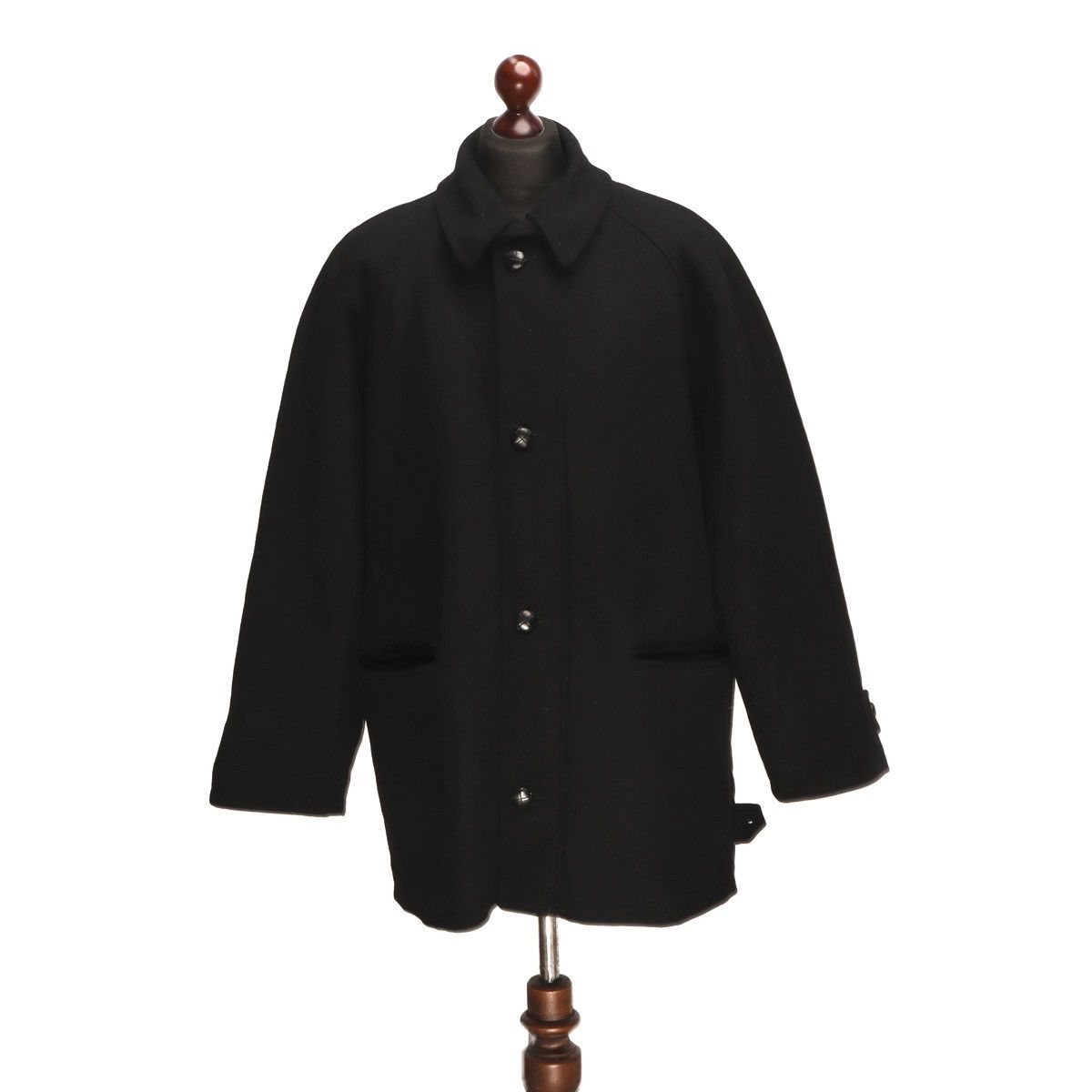 Baracuta Men’s BARACUTA Coat Wool Full Zip Jacket Black Size: XXL Size US XXL / EU 58 / 5 - 4 Thumbnail