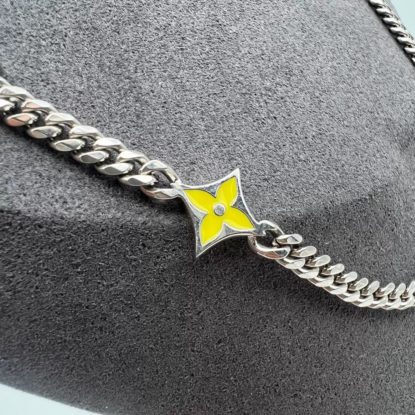 Louis Vuitton LV Floral Necklace New Size ONE SIZE - 4 Thumbnail
