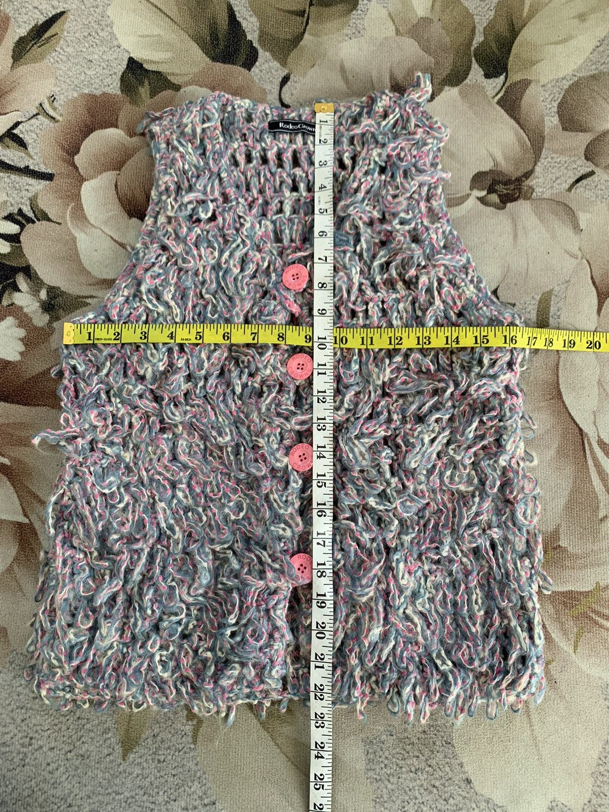 Art Comes First Nice Knit Buttons Vest Rodeo Crowns Size S / US 4 / IT 40 - 9 Thumbnail