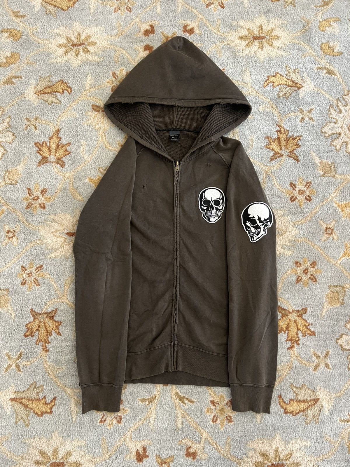 Number (N)ine number (n)ine ss04 double skull zip-up | Grailed