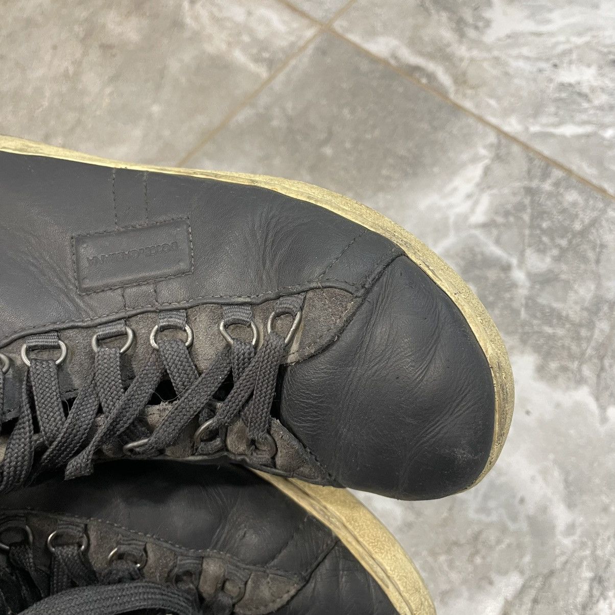 Dolce & Gabbana 34 size Dolce Gabbana High suede Sneaker shoes boots leather Size US 4 / IT 34 - 9 Thumbnail