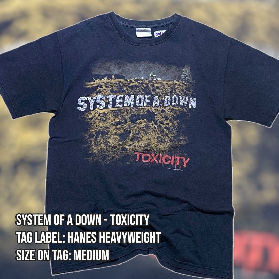 Band Tees System Of A Down - Toxicity Band Tee Size US M / EU 48-50 / 2 - 1 Thumbnail