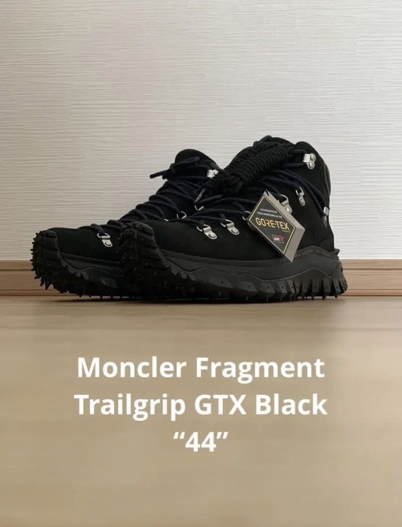 Moncler Moncler Fragment Trailgrip GTX Black 44 | Grailed