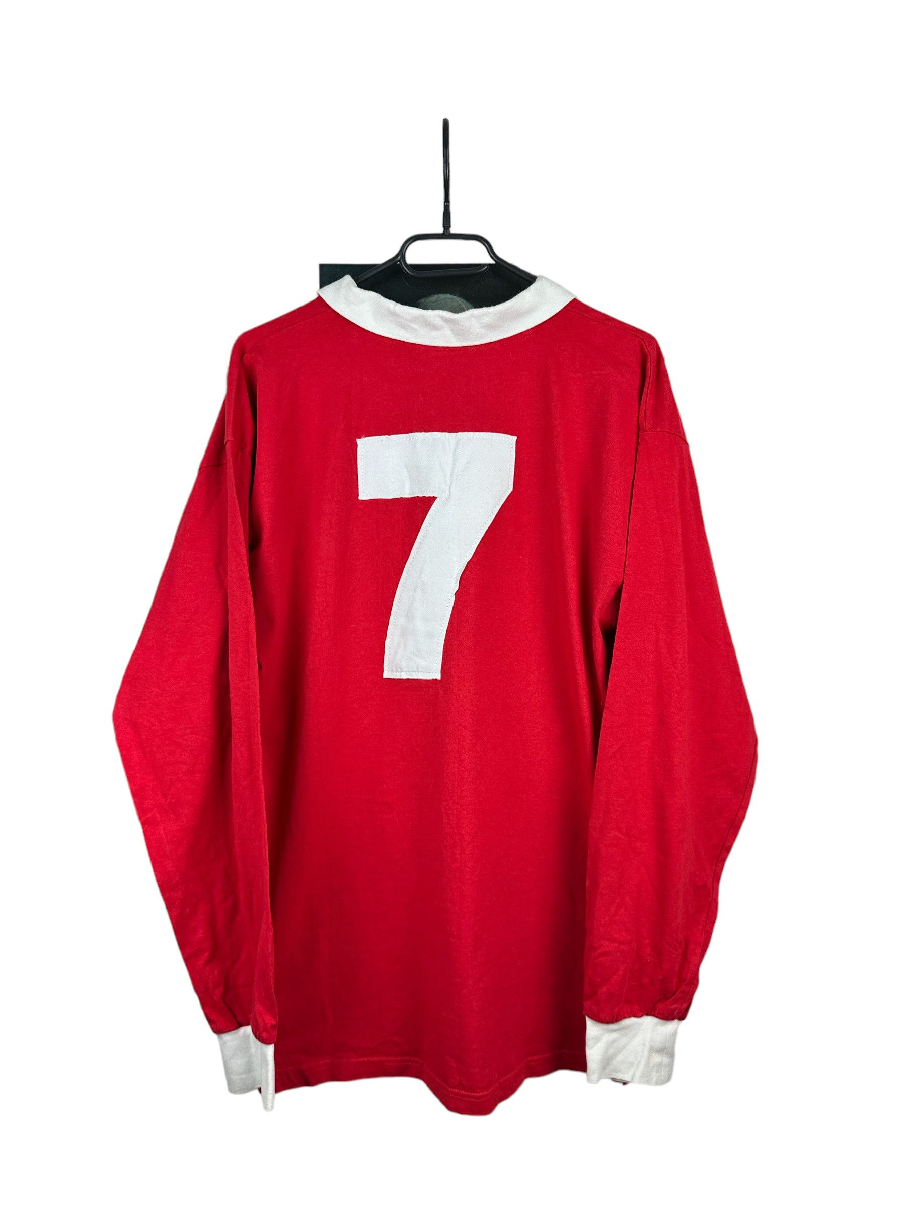 Score Draw Manchester United Long Sleeve Jersey Shirt #7