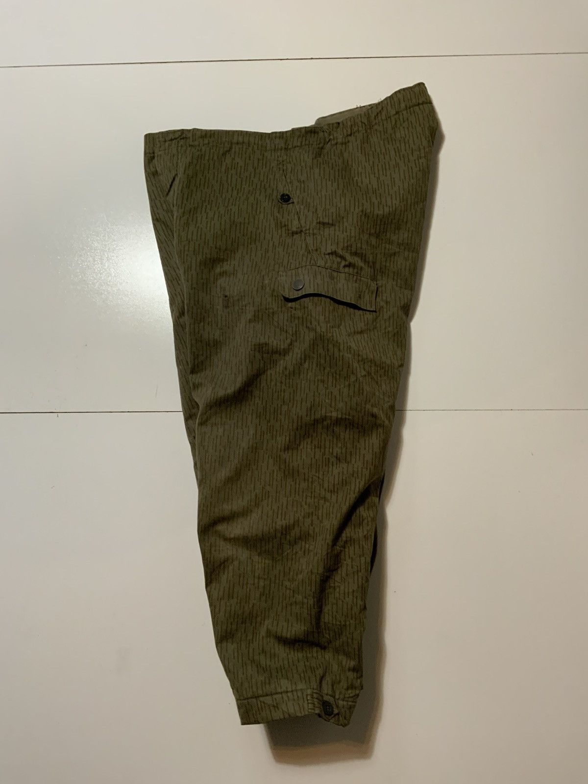 Vintage VTG East German NVA Strichtarn Rain Drop Camouflage Pants Size US 40 / EU 56 - 4 Thumbnail