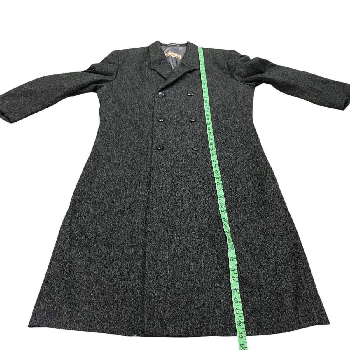 Mugler × Thierry Mugler × Vintage Vintage 90s Thierry Mugler Long Coat Wool Jacket Size US M / EU 48-50 / 2 - 13 Thumbnail