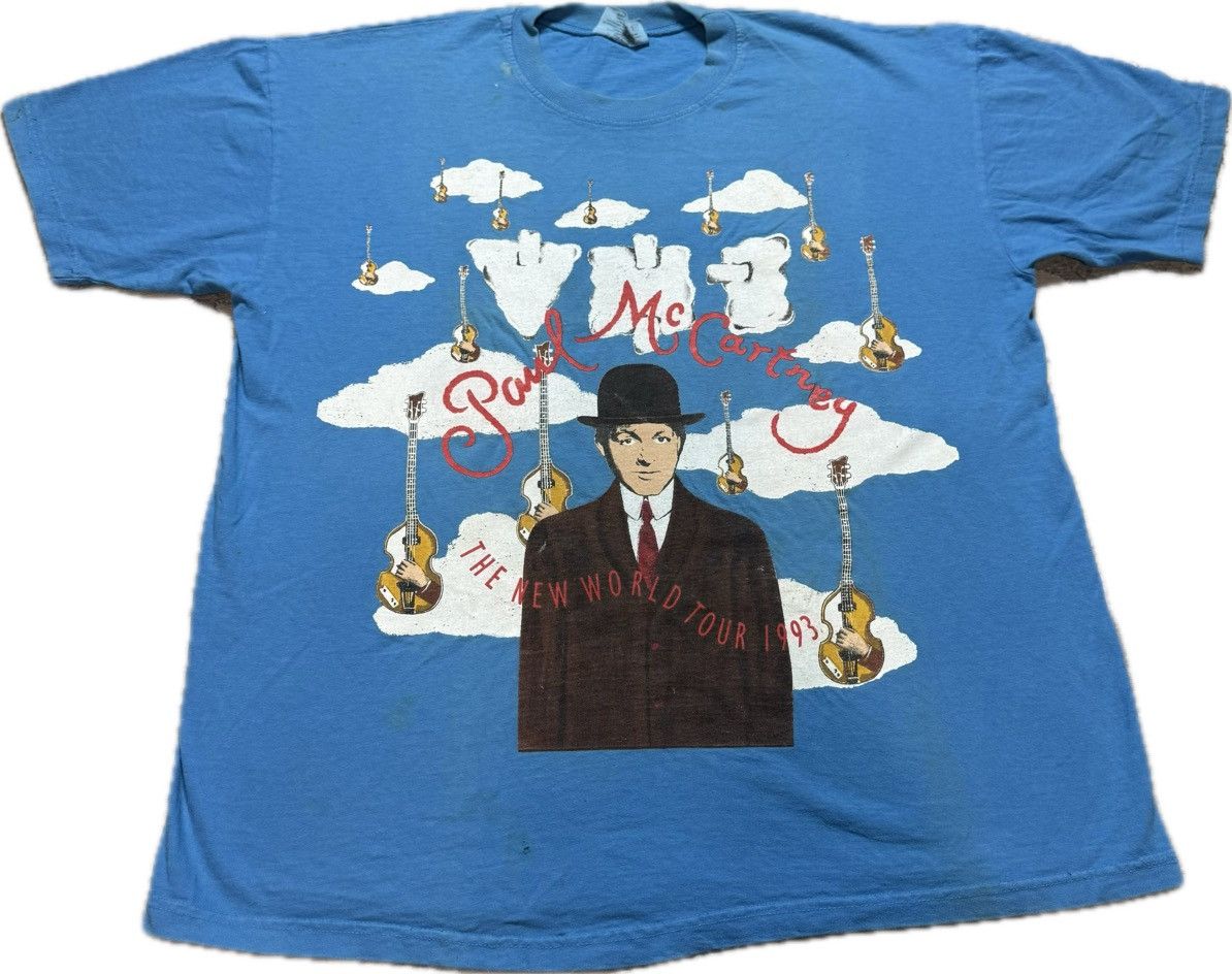 Band Tees × Vintage Paul Mc Cartney, Rene Magritte inspired Size US XL / EU 56 / 4 - 1 Thumbnail