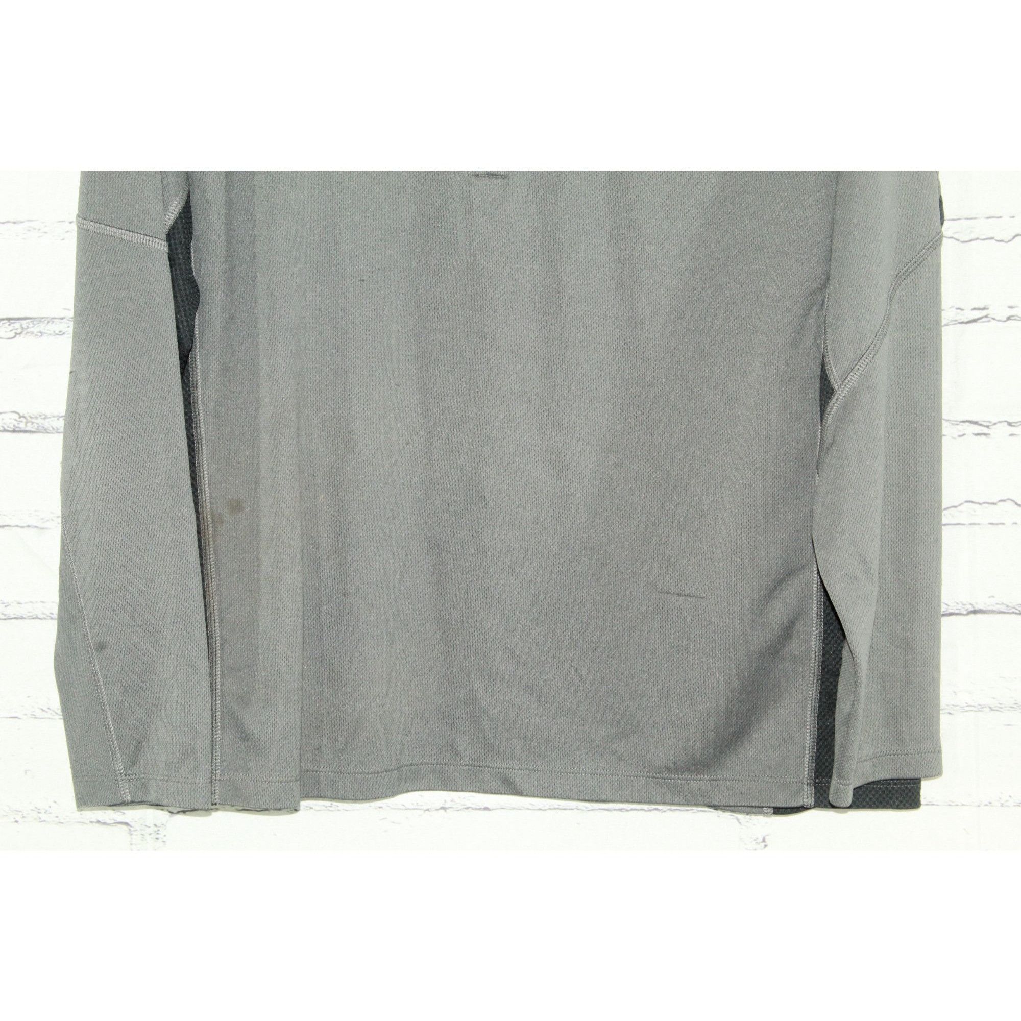 L.L. Bean LL Bean Mens XL Gray Quarter Zip Pullover Outdoor Athletic Size US XL / EU 56 / 4 - 5 Thumbnail
