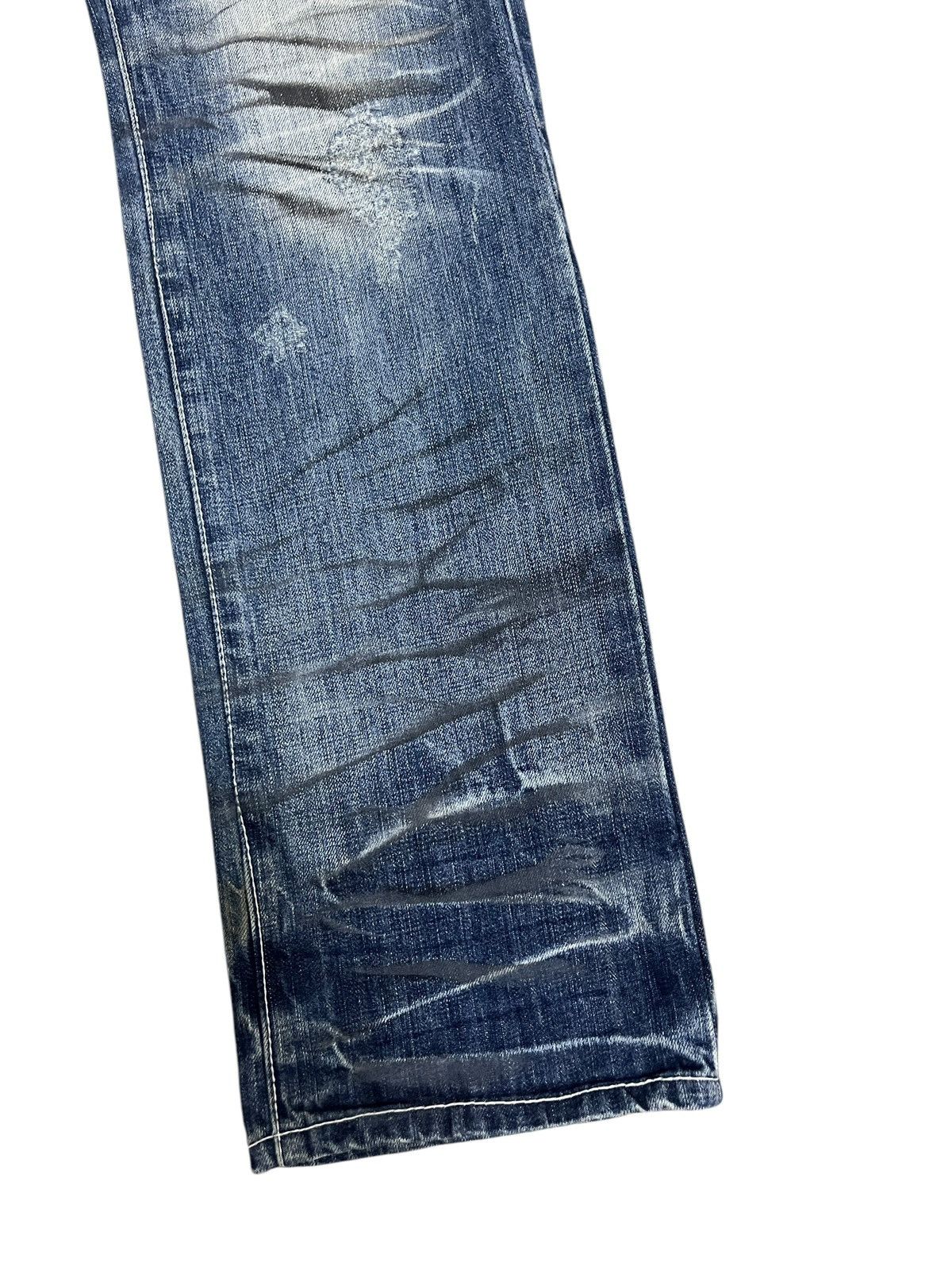 Neutral Infinity Clawmark Seditionaries Distressed Denim