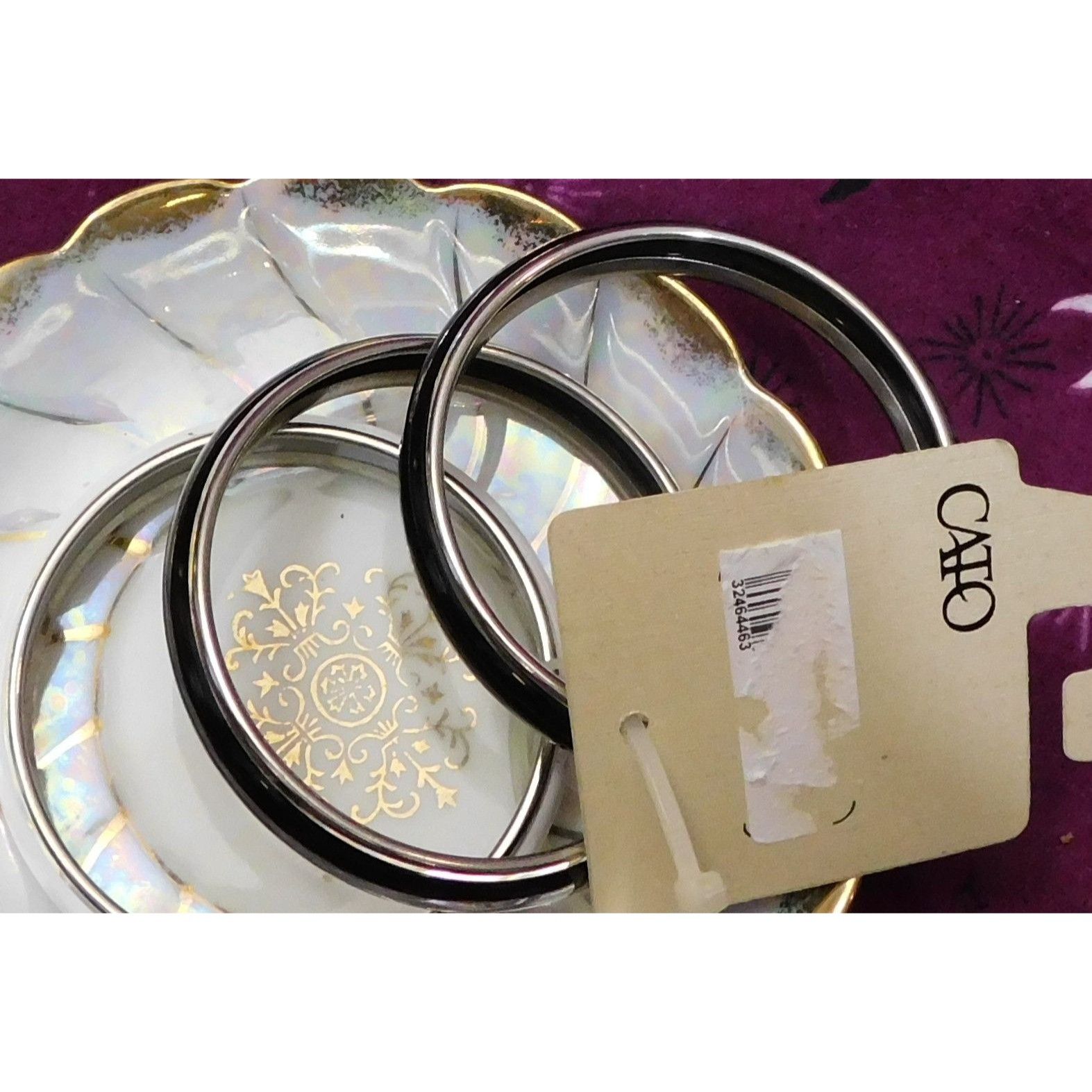 Other Cato Black And White Bangle Set (New With Defect) Size ONE SIZE - 5 Thumbnail
