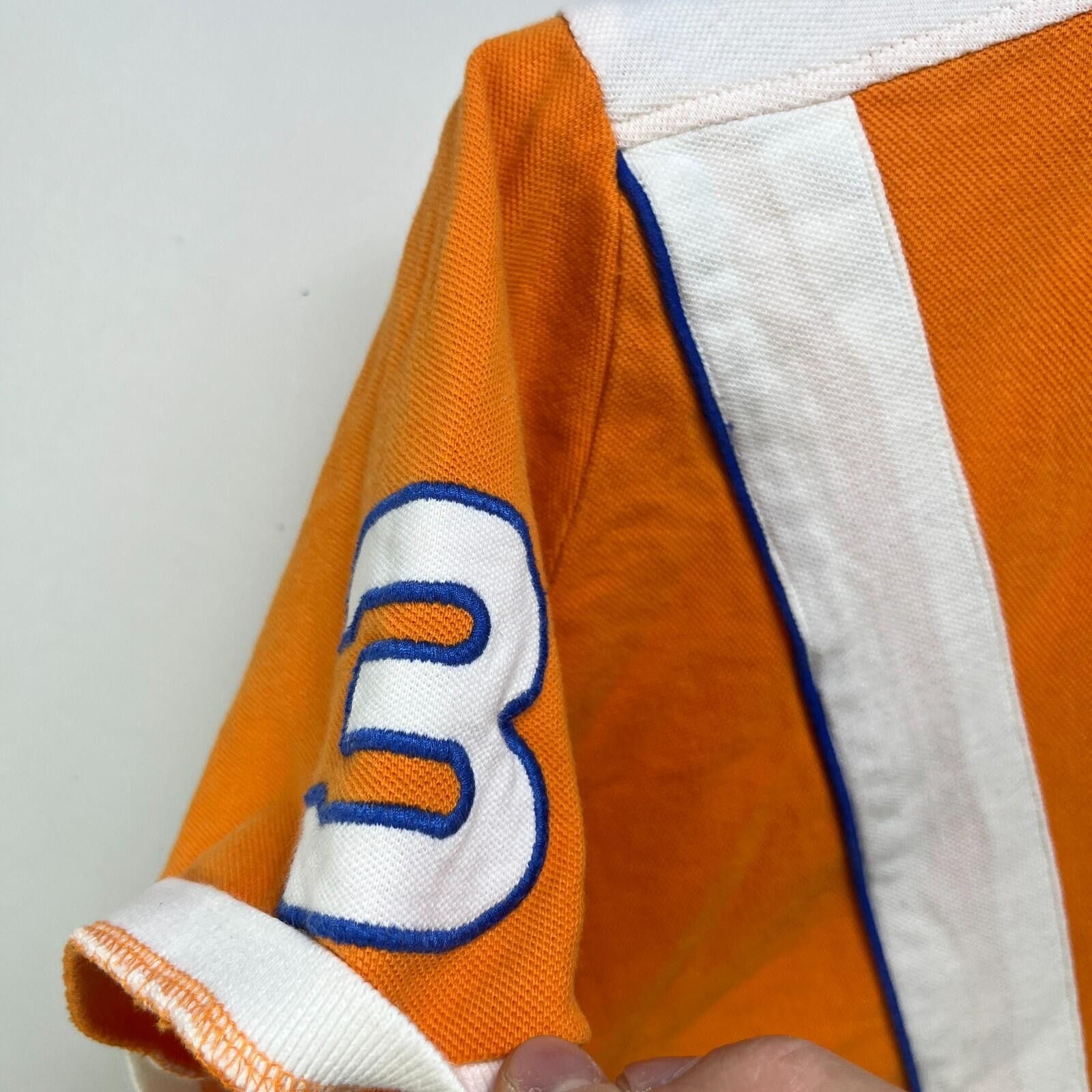 U.S. Polo Assn. Vintage Y2K US Polo Assn Orange Big Pony Polo Shirt Medium Size US M / EU 48-50 / 2 - 4 Thumbnail