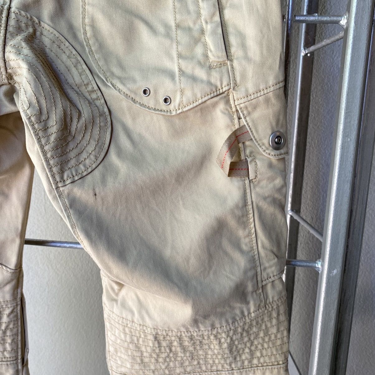 Ralph Lauren RALPH LAUREN Beige Multi-Pocket Utility Pants Size 29" - 11 Thumbnail