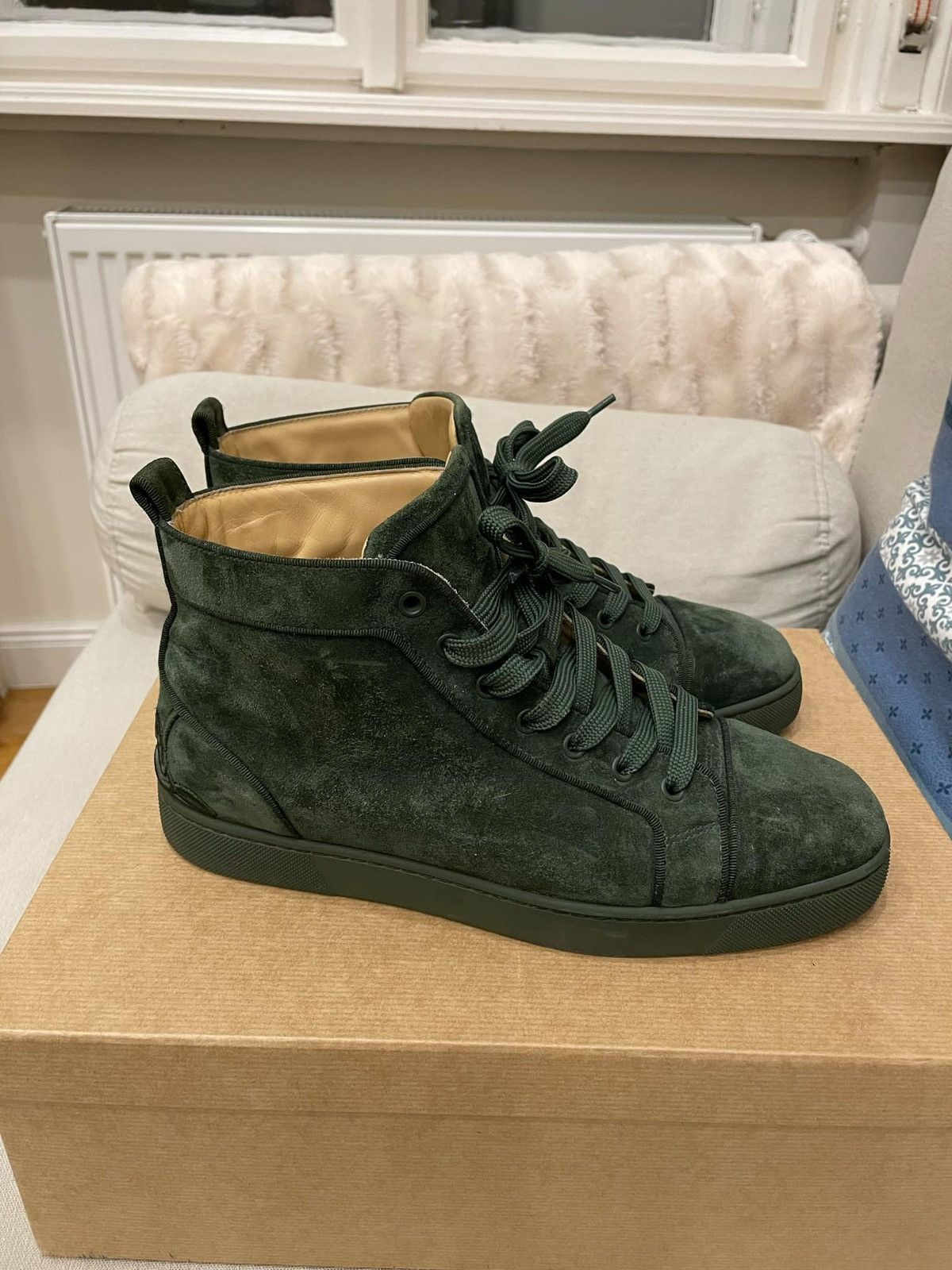 Christian Louboutin Christian Louboutin Fun Louis Flat high sneaker Size US 9 / EU 42 - 3 Thumbnail