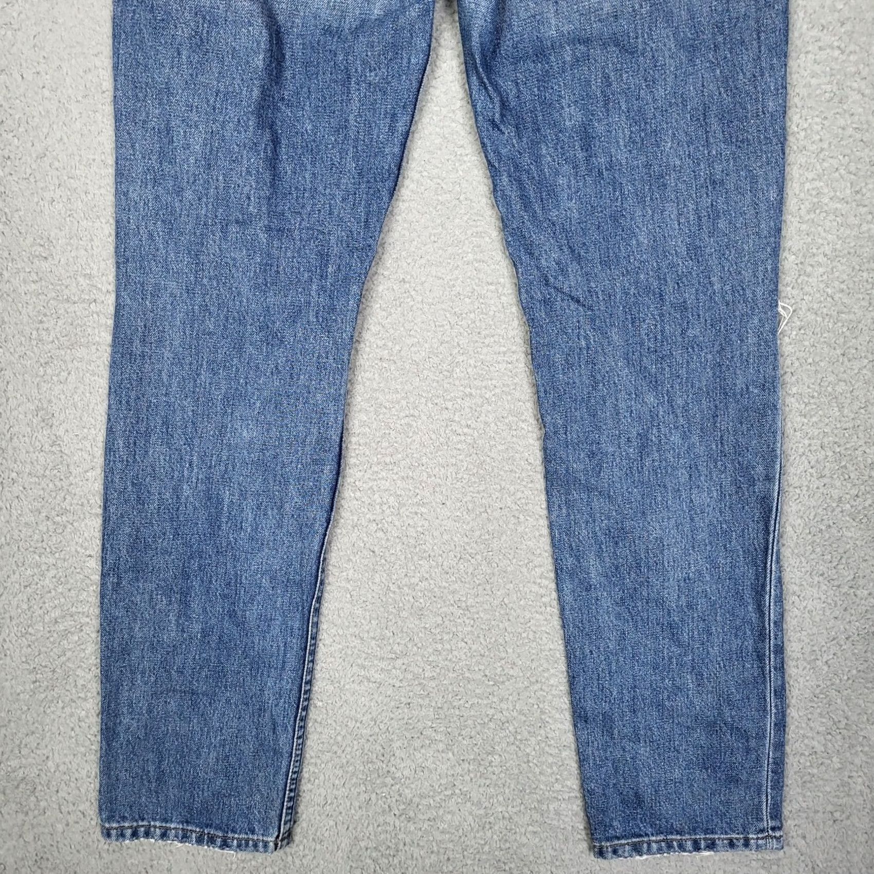 Reformation Reformation Jeans Main Rise Cigarette Wash Size 27 Blue Regular Size 27" / US 4 / IT 40 - 5 Thumbnail