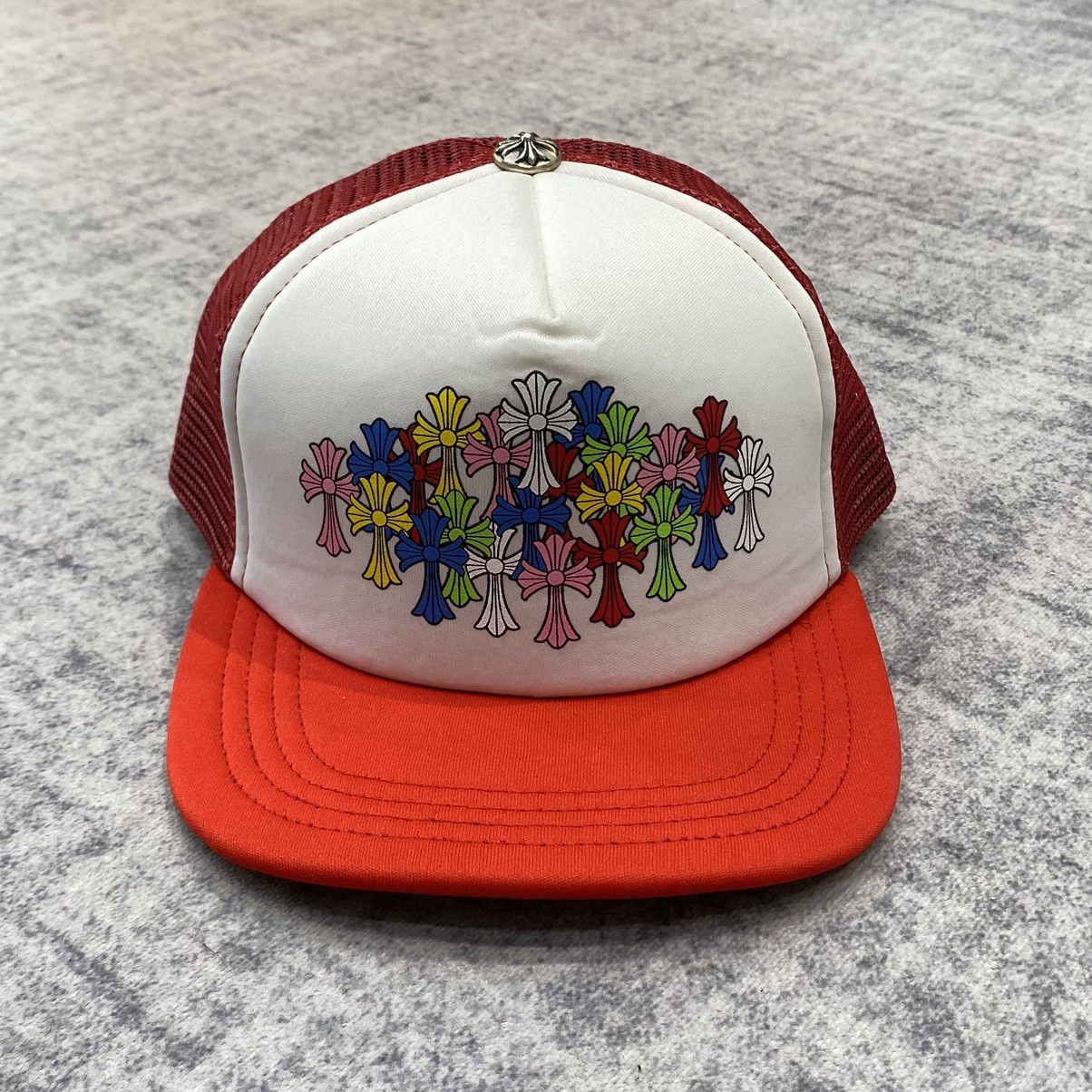 Chrome Hearts Chrome Hearts King Taco Multicolor Cross Trucker Hat Size ONE SIZE - 3 Thumbnail