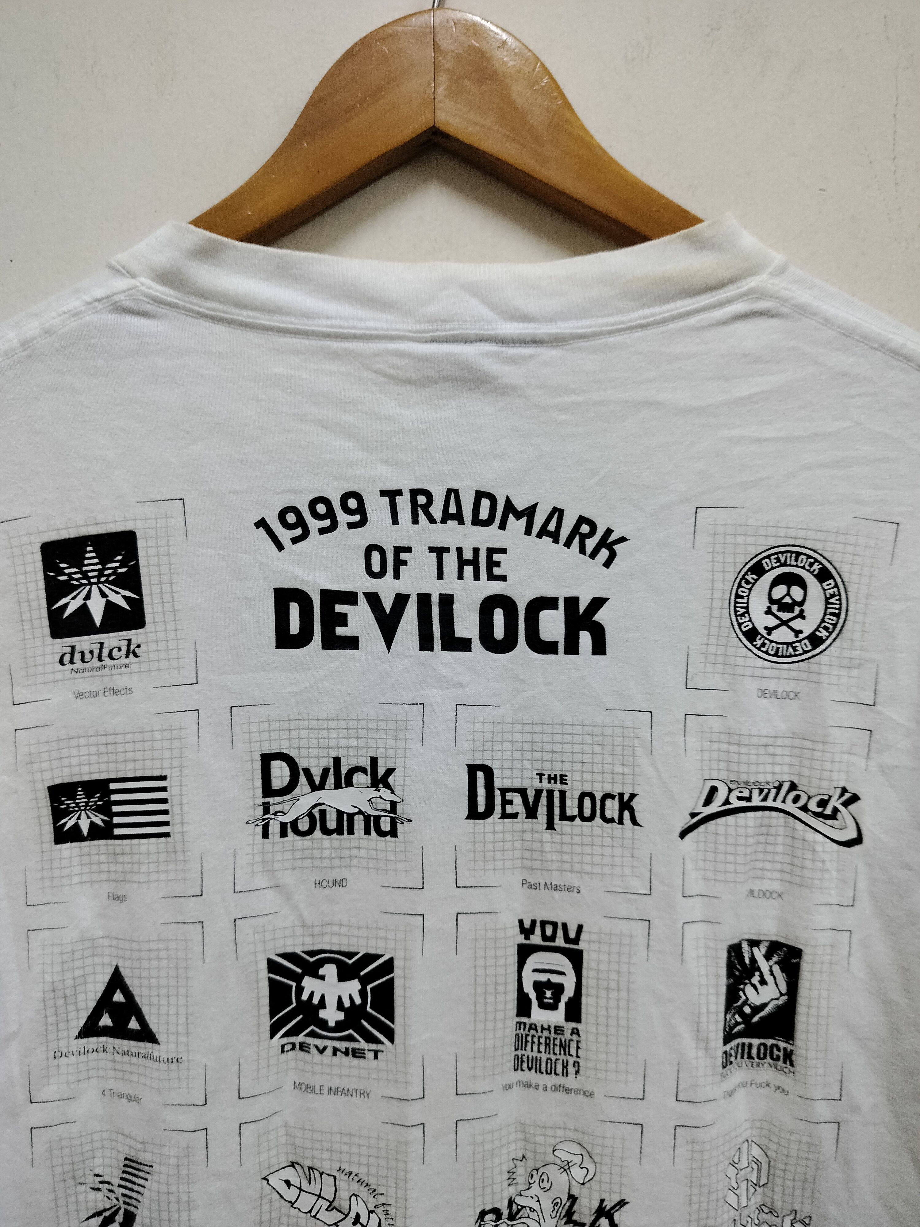 Devilock Vintage Devilock t-shirt Made in Usa Size US L / EU 52-54 / 3 - 8 Thumbnail