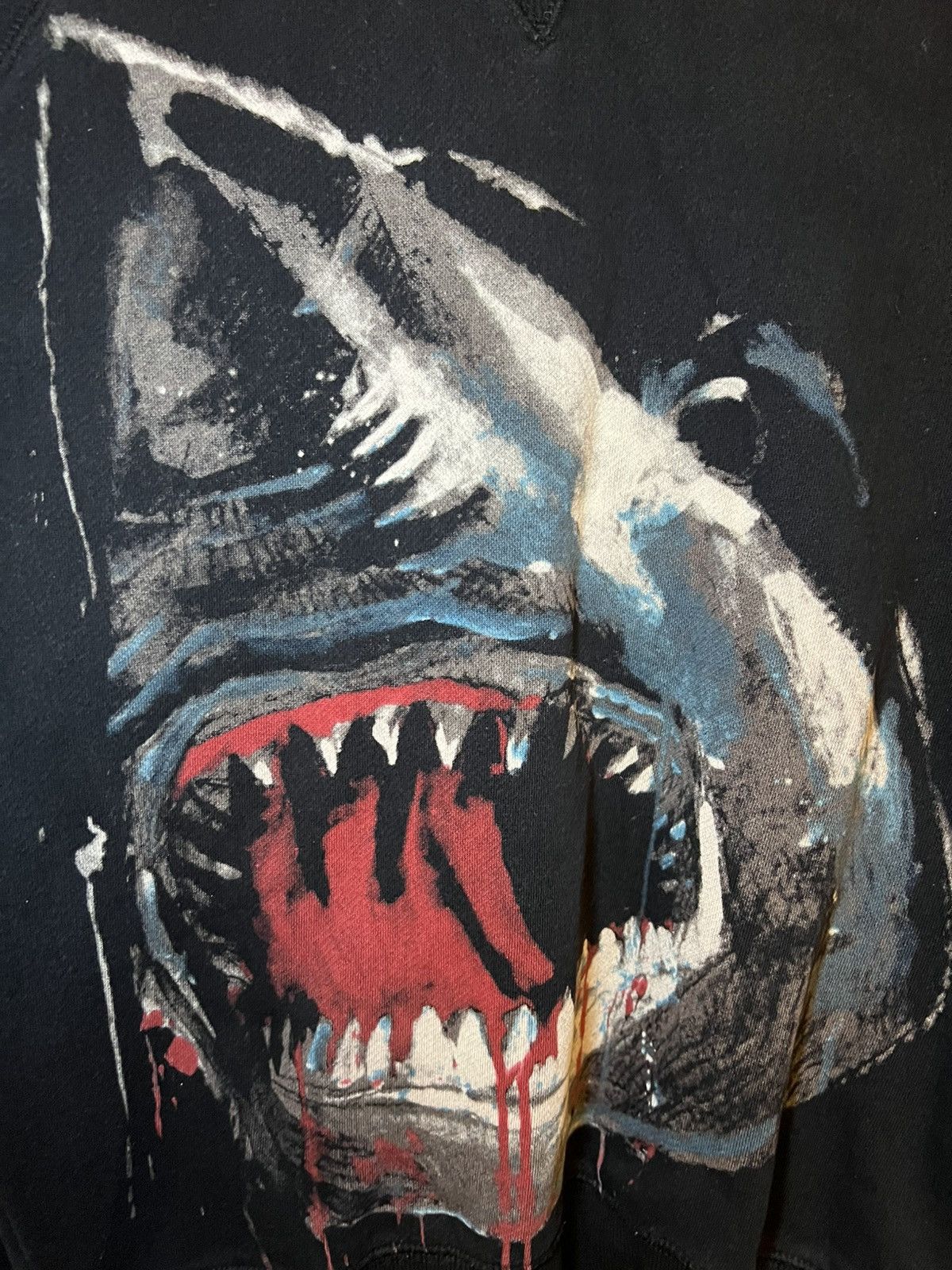 Eleven Paris Vintage Eleven Paris jumbo shark graphic crewneck sweatshirt Size US M / EU 48-50 / 2 - 4 Thumbnail
