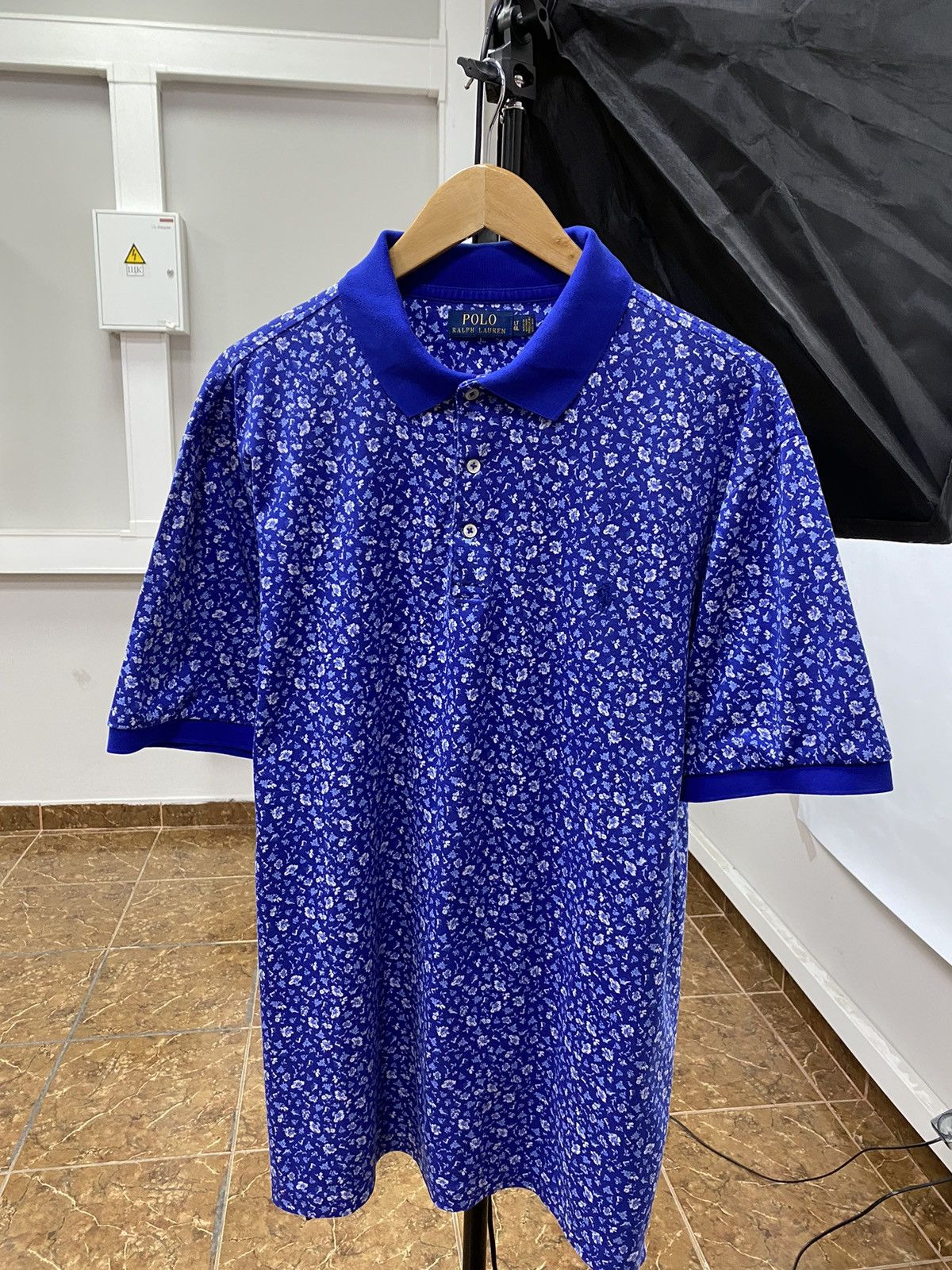 Polo Ralph Lauren 🇺🇸 Polo Ralph Lauren Flowers polo t-shirt rare retro hype Size US XL / EU 56 / 4 - 1 Thumbnail