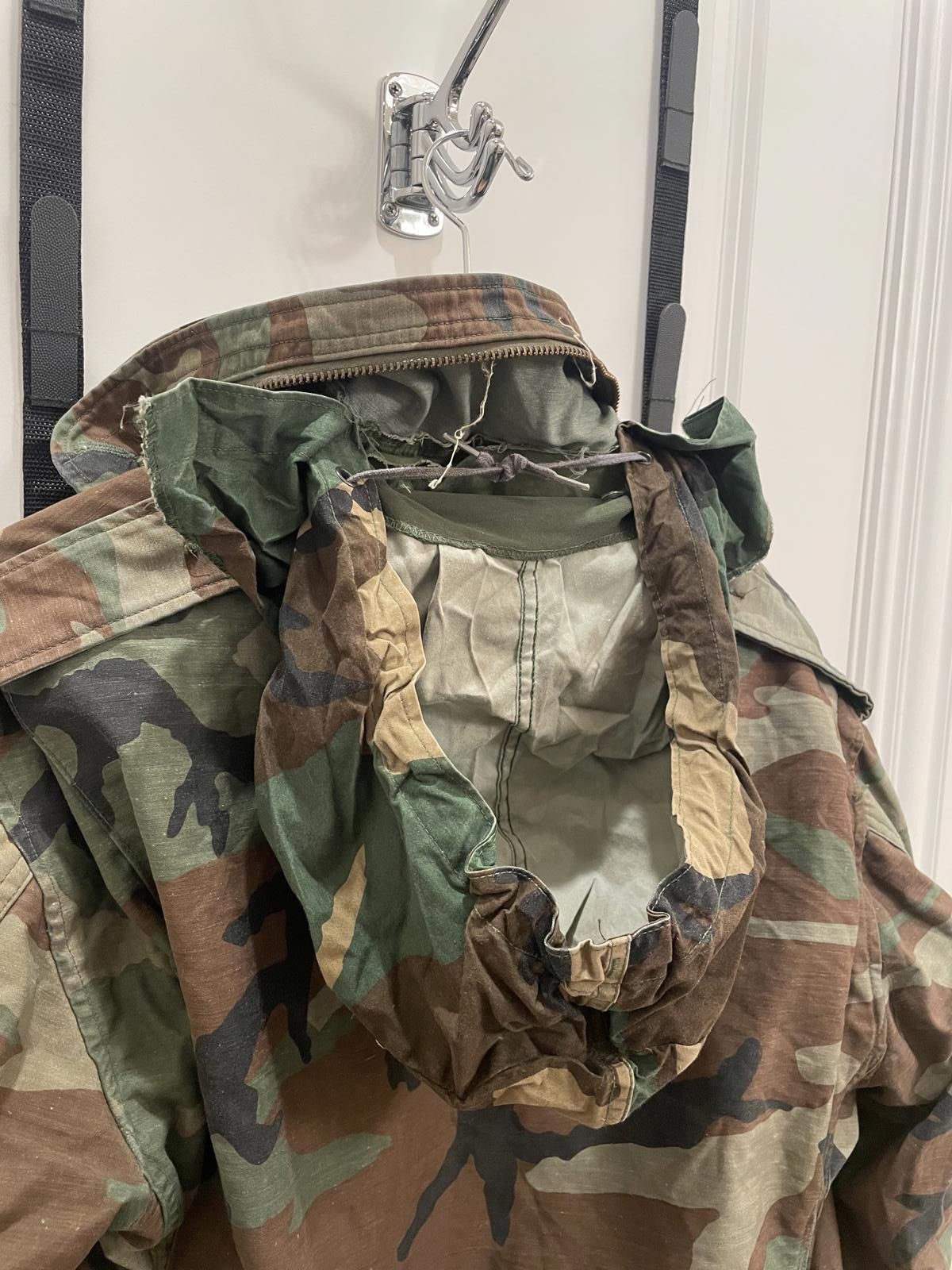 Designer Vintage U.S. Army Cold Weather Field Coat | M-65 Woodland Size ONE SIZE - 9 Thumbnail