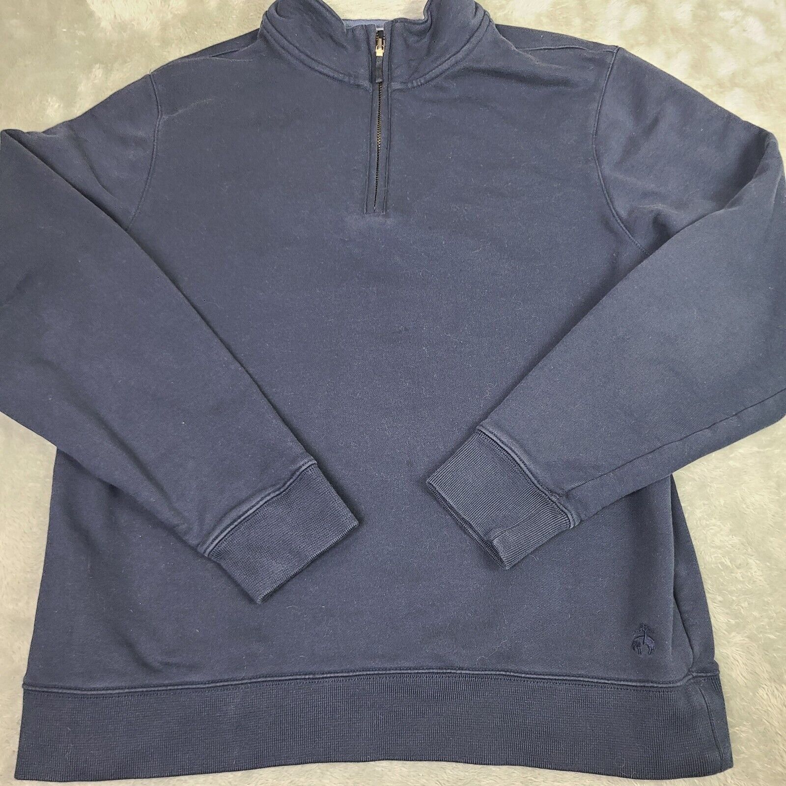 Brooks Brothers Brooks Brother Men's Sweater Navy Blue Size Sz Med Pullover Size US M / EU 48-50 / 2 - 1 Thumbnail