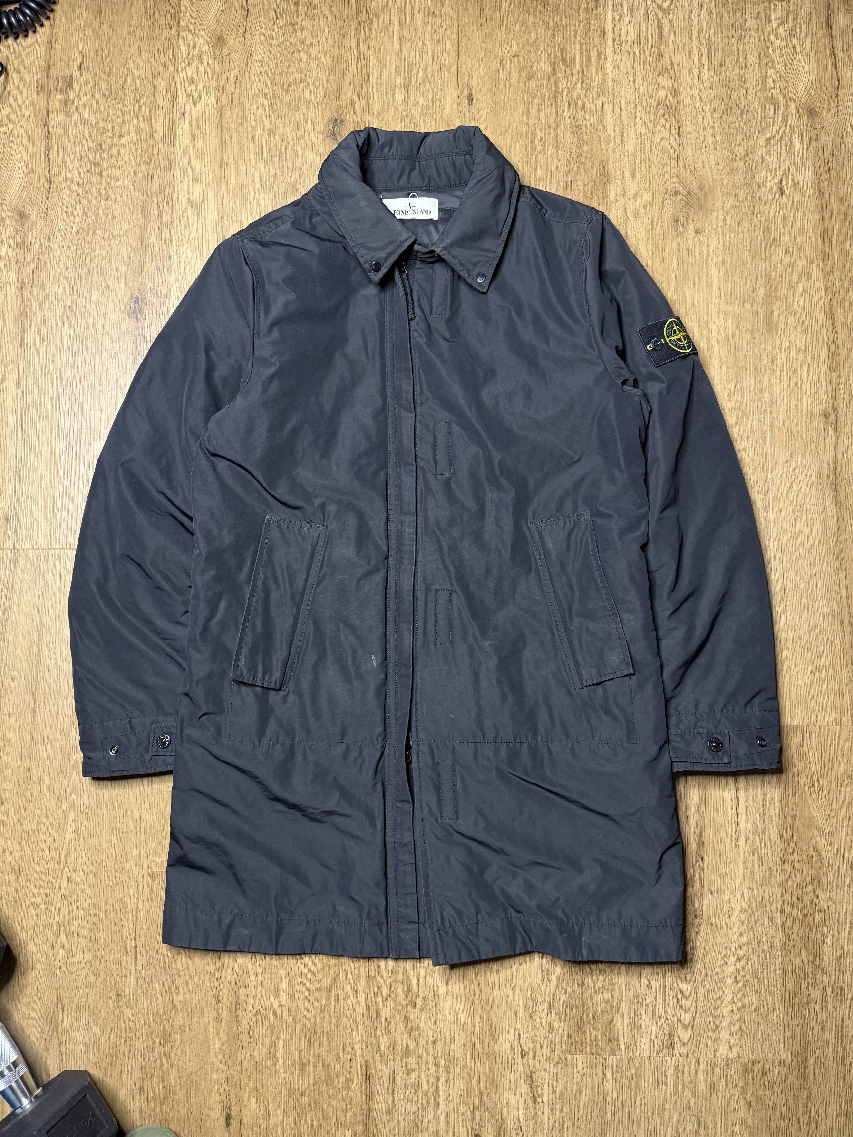 Stone Island Black Micro Reps Jacket with Primaloft Insulation Technology Size US S / EU 44-46 / 1 - 1 Thumbnail
