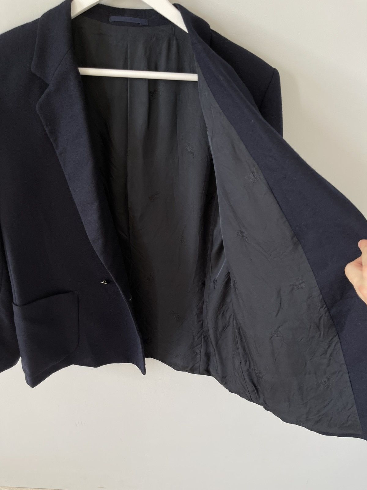 Burberry Vintage BURBERRY'S Double Breasted Wool Blazer Jacket Size L / US 10 / IT 46 - 10 Thumbnail