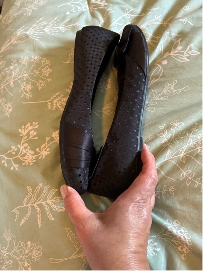 Other Fergalicious Black Ballet Flats Size US 10 / IT 40 - 5 Thumbnail