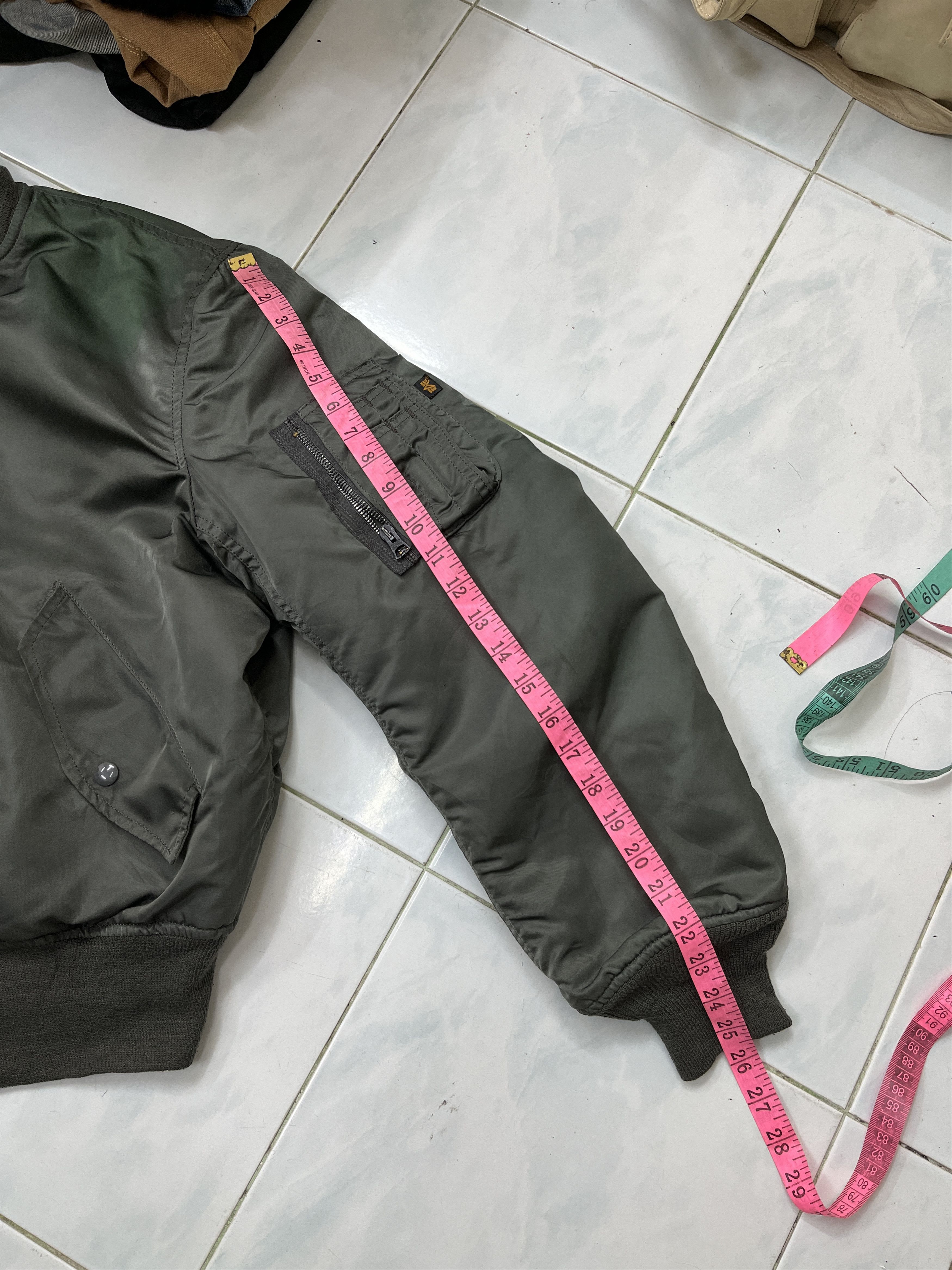 Alpha Industries 🔥🔥🔥STEALS VTG ALPHA INDUSTRIES MA1 BOMBER JACKET Size US L / EU 52-54 / 3 - 21 Thumbnail