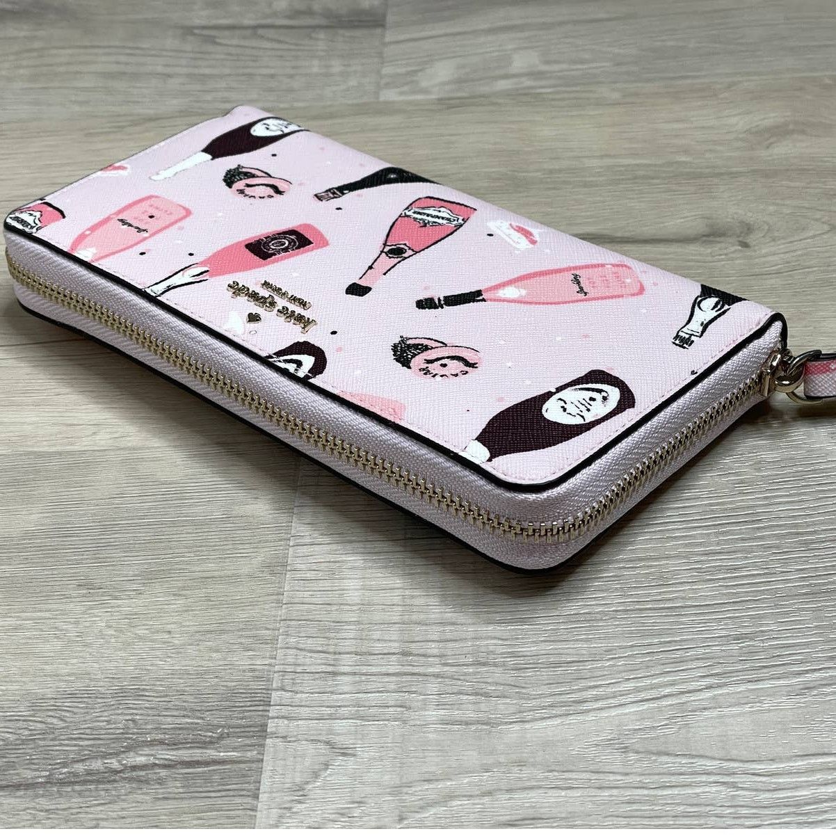 Kate Spade Kate Spade laurel way Neda Champagne Toss Pink Multi Wallet Size ONE SIZE - 7 Thumbnail