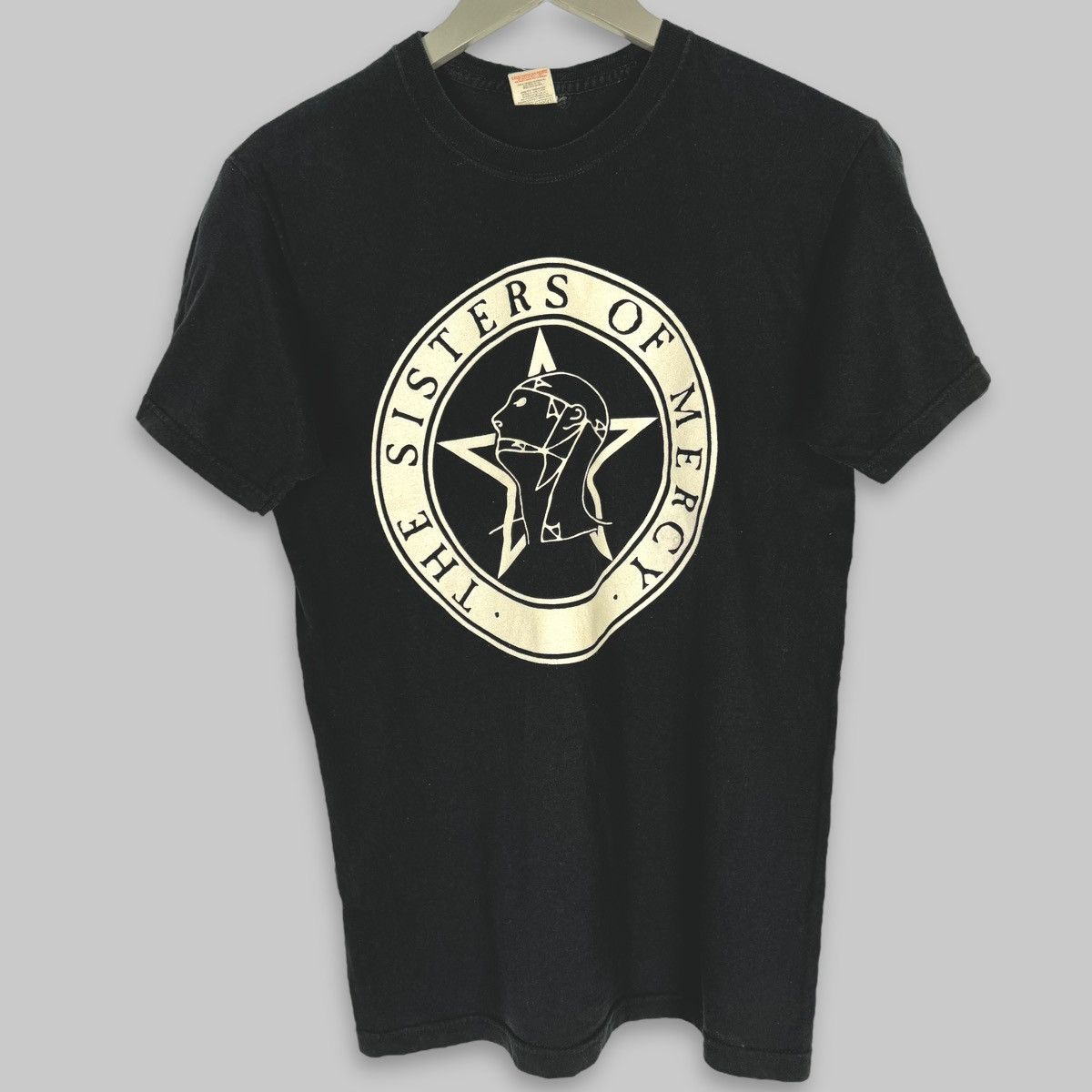 Band Tees Vintage Sisters Of Mercy Merciful Release Screen Stars Tee Size US M / EU 48-50 / 2 - 1 Thumbnail