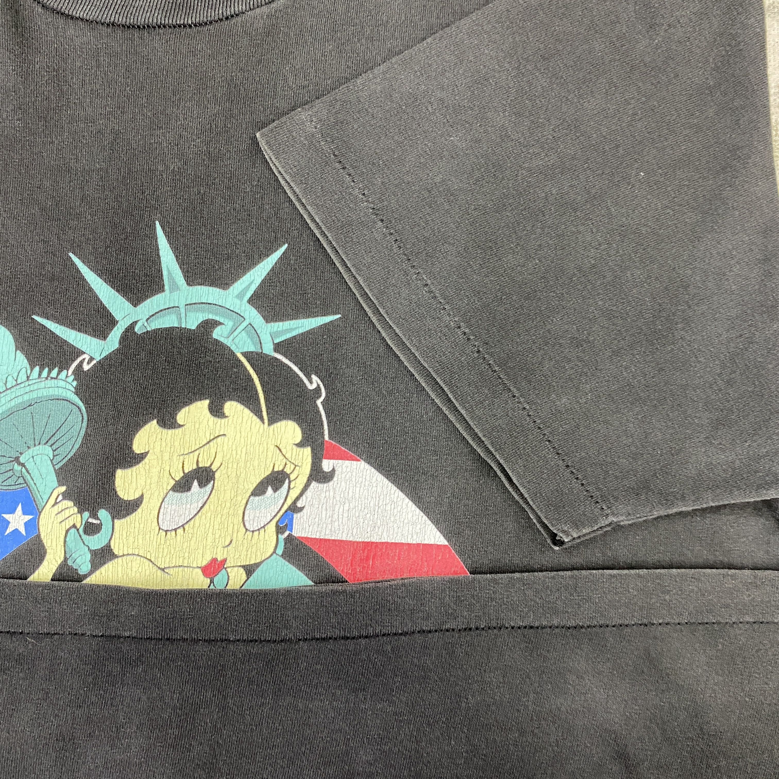 Hanes Vintage 90s Betty Boop Tshirt - I061 Size US M / EU 48-50 / 2 - 5 Thumbnail