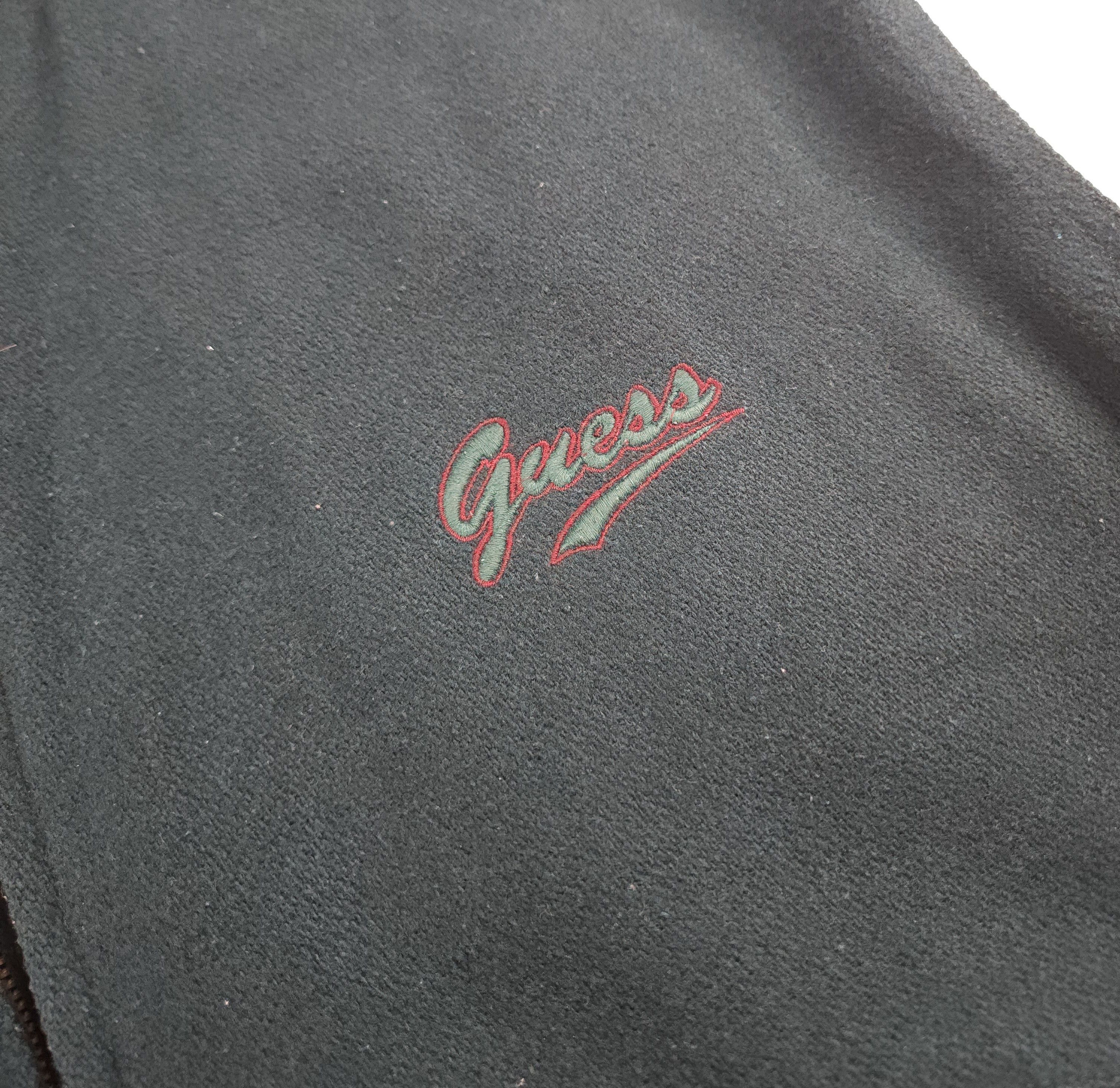 Guess Vintage Guess classic sportwear wool/leather varsity jacket Size US XL / EU 56 / 4 - 6 Thumbnail
