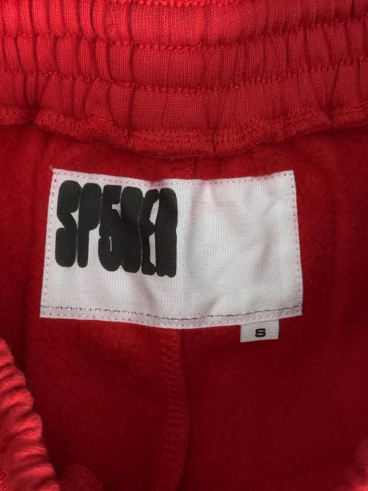 Sp5der Sp5der OG Web V2 Phantom Sweatshort “Red” New Studded (Small Size US 30 / EU 46 - 5 Thumbnail