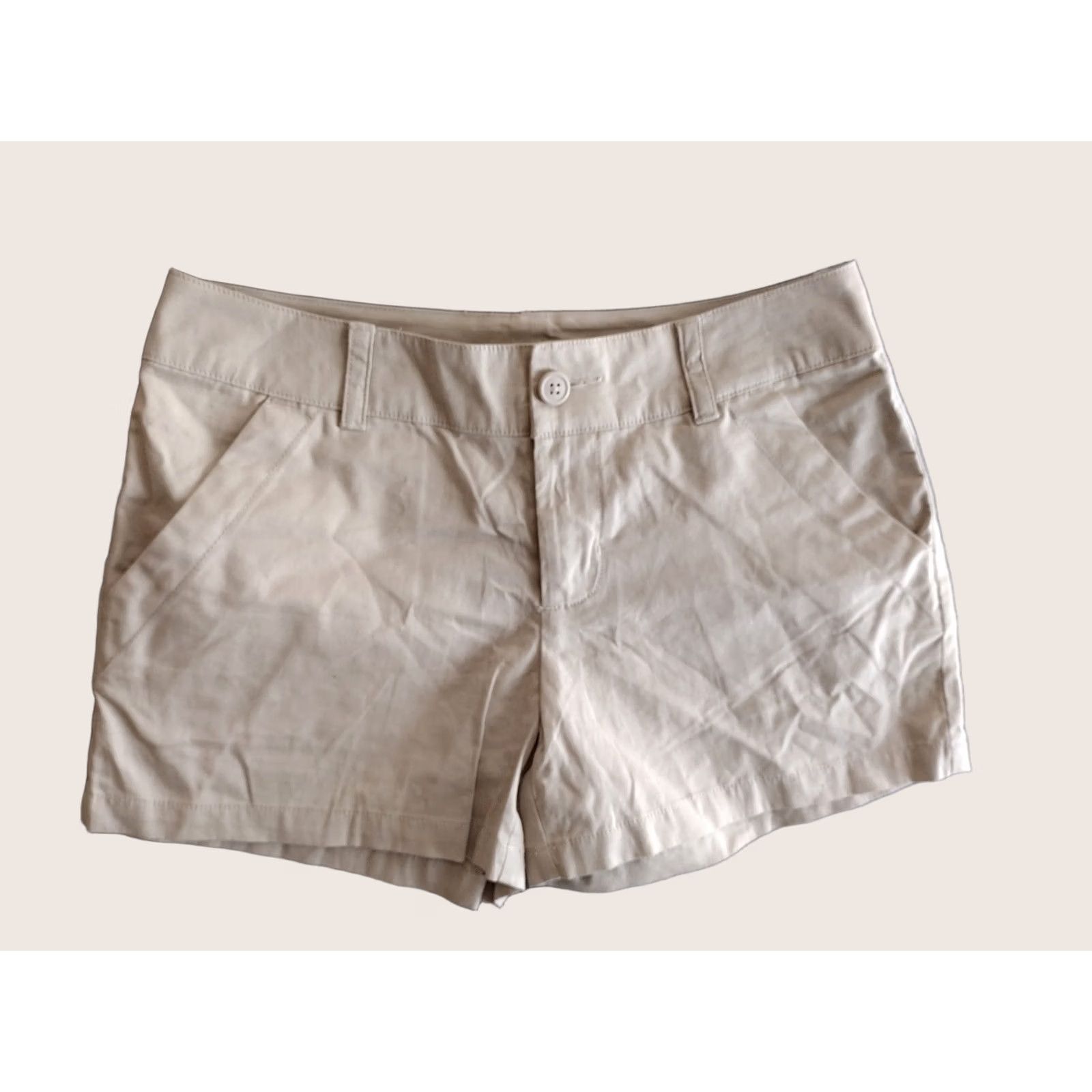 Vintage VINTAGE Columbia Shorts Women’s 8 Tan Chino Cotton Slash Pocket Casual Size 30" / US 8 / IT 44 - 1 Thumbnail