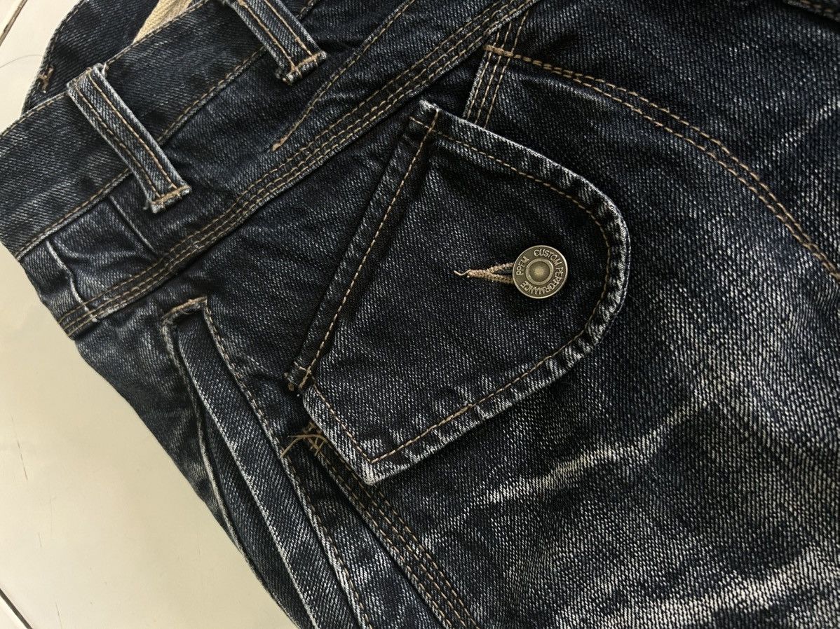 PPFM × Vintage 💥 Vintage Japanese Denim PPFM Mad Punk Jeans Size US 31 - 14 Thumbnail