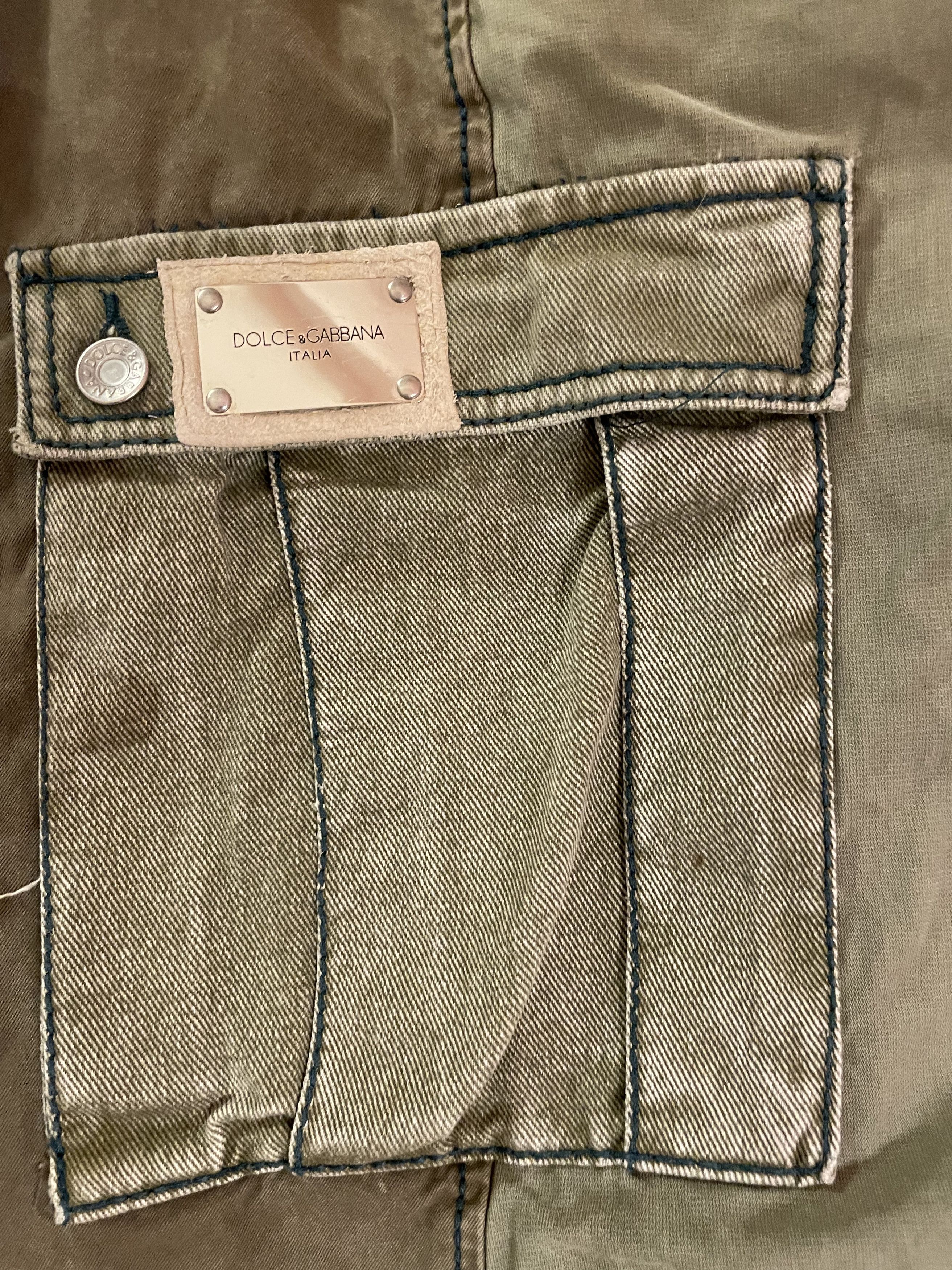 Dolce & Gabbana AW2006 Dolche & Gabbana Cargo Zipper Pants Size US 32 / EU 48 - 7 Thumbnail