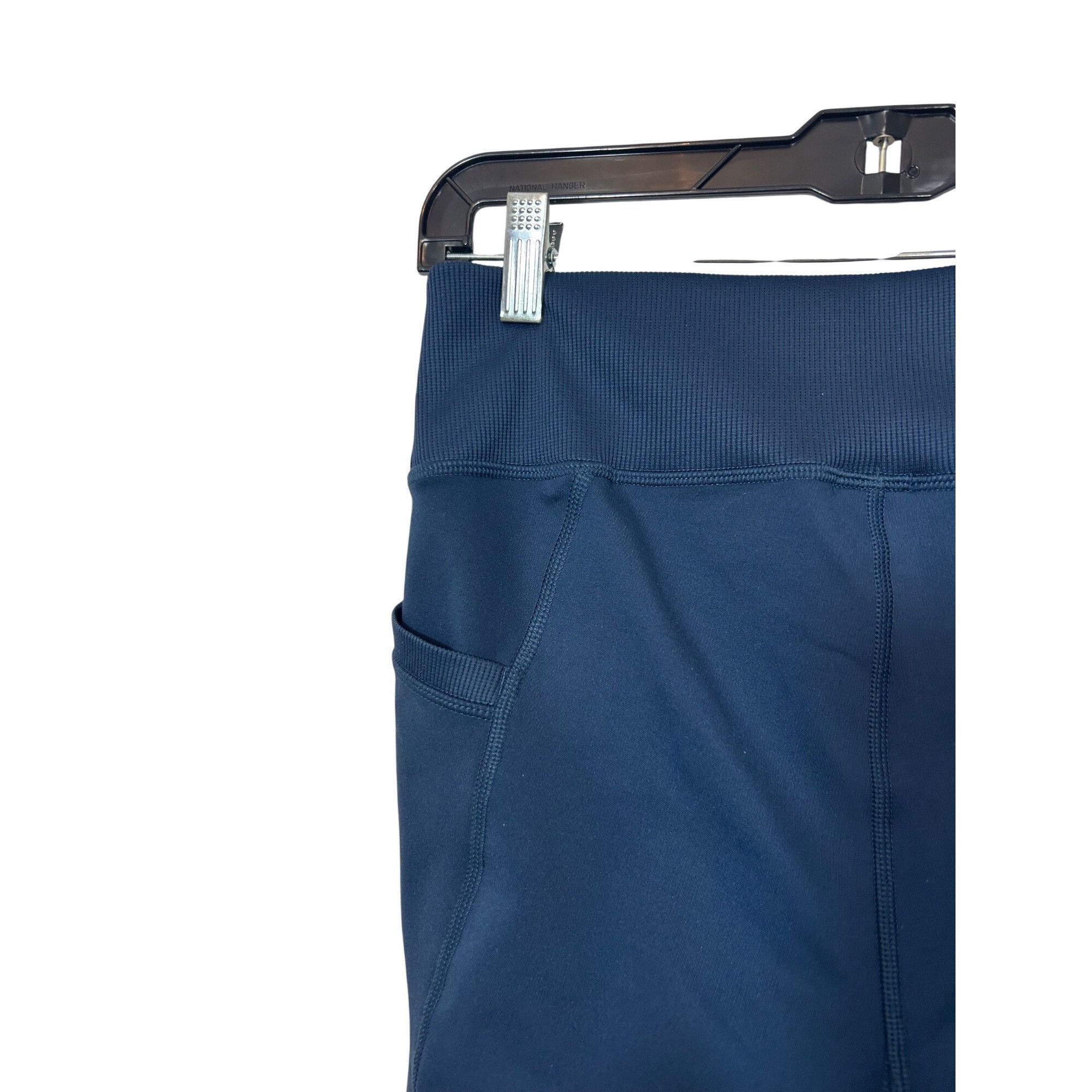 Adidas Adidas Women’s COLD.RDY Golf Leggings Navy Blue M Logo Pocke Size 29" - 19 Thumbnail